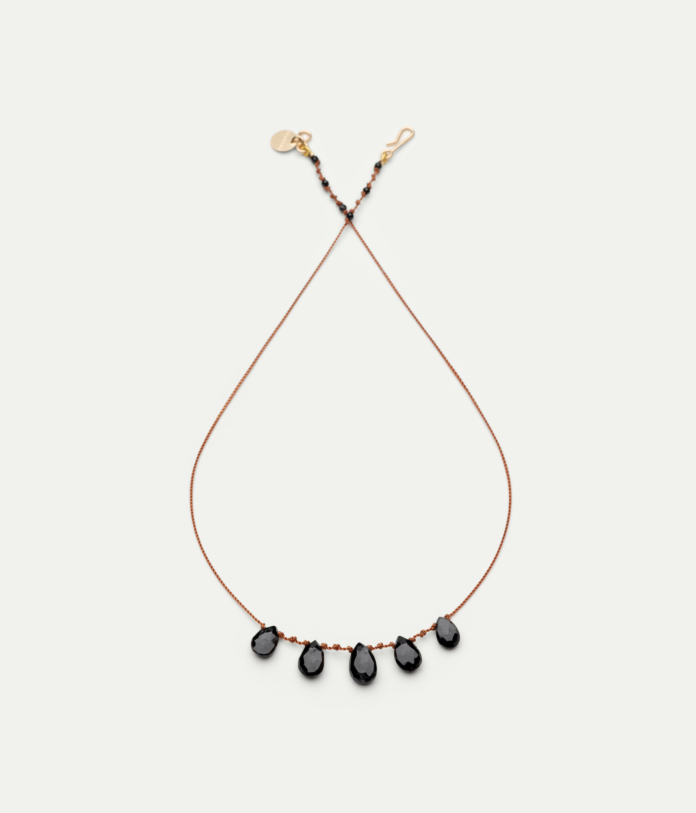 Collier 5 Gouttes Spinelle