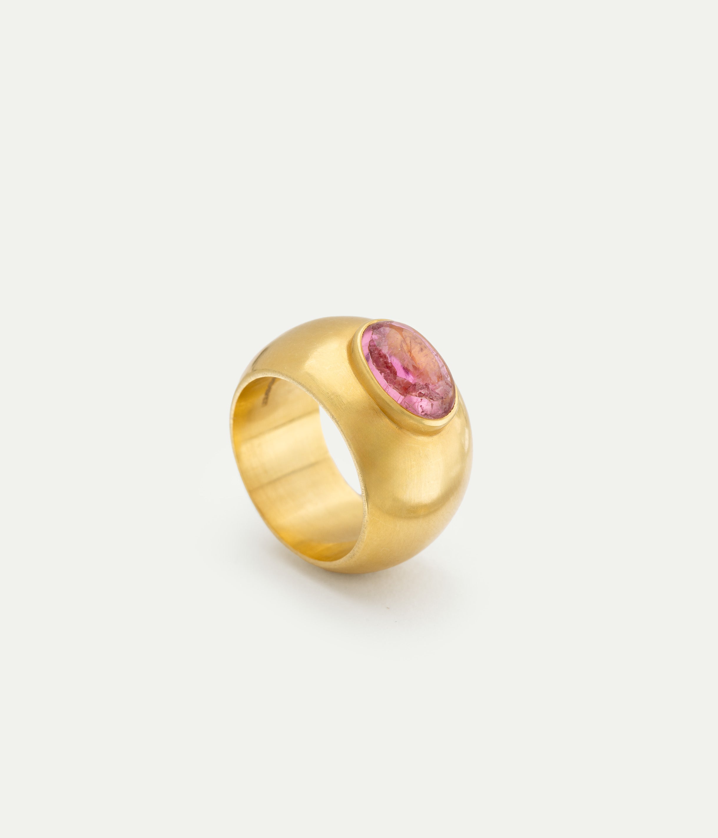 Pink Ibis Pinky Tourmaline ring