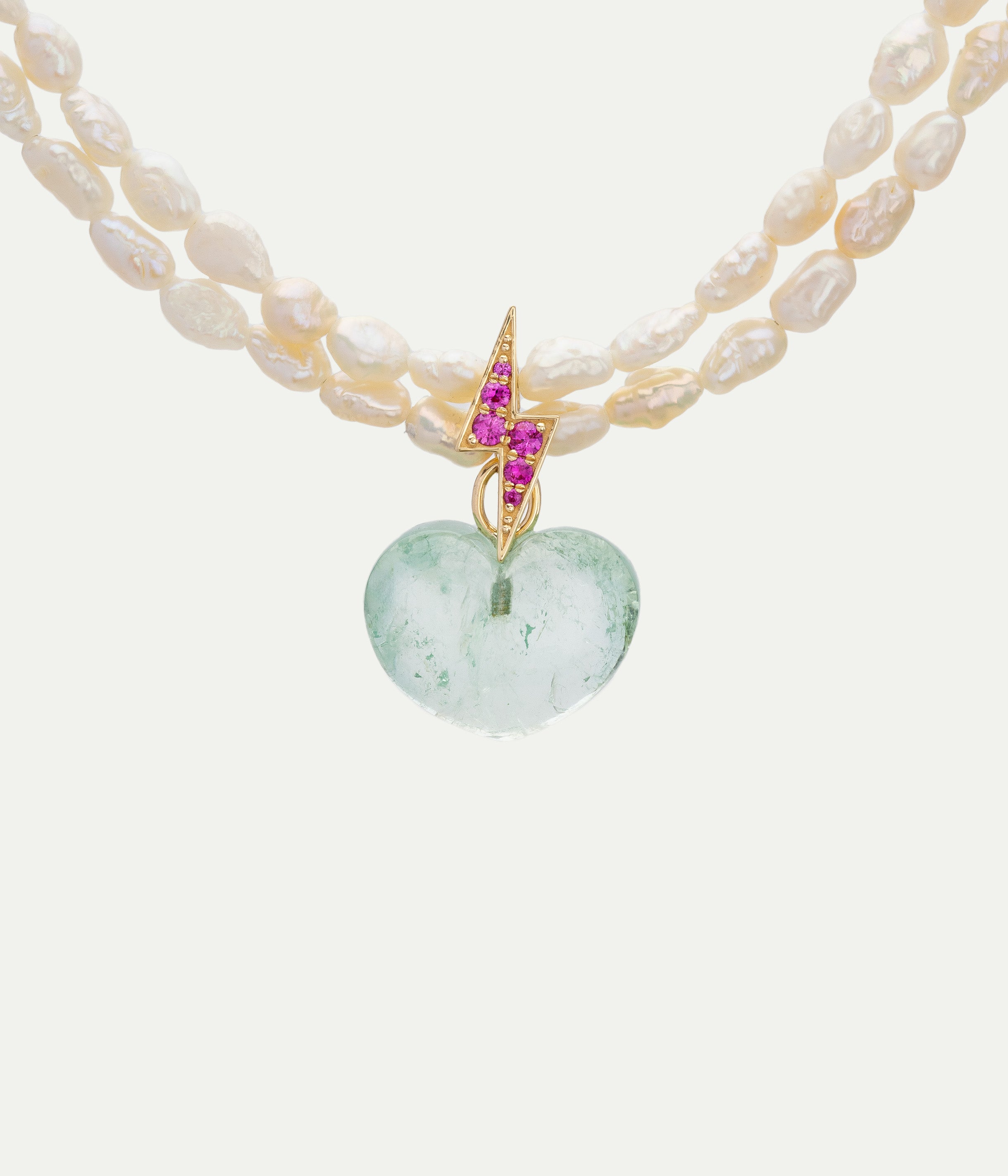 Pendentif Cœur Éclair L n°2