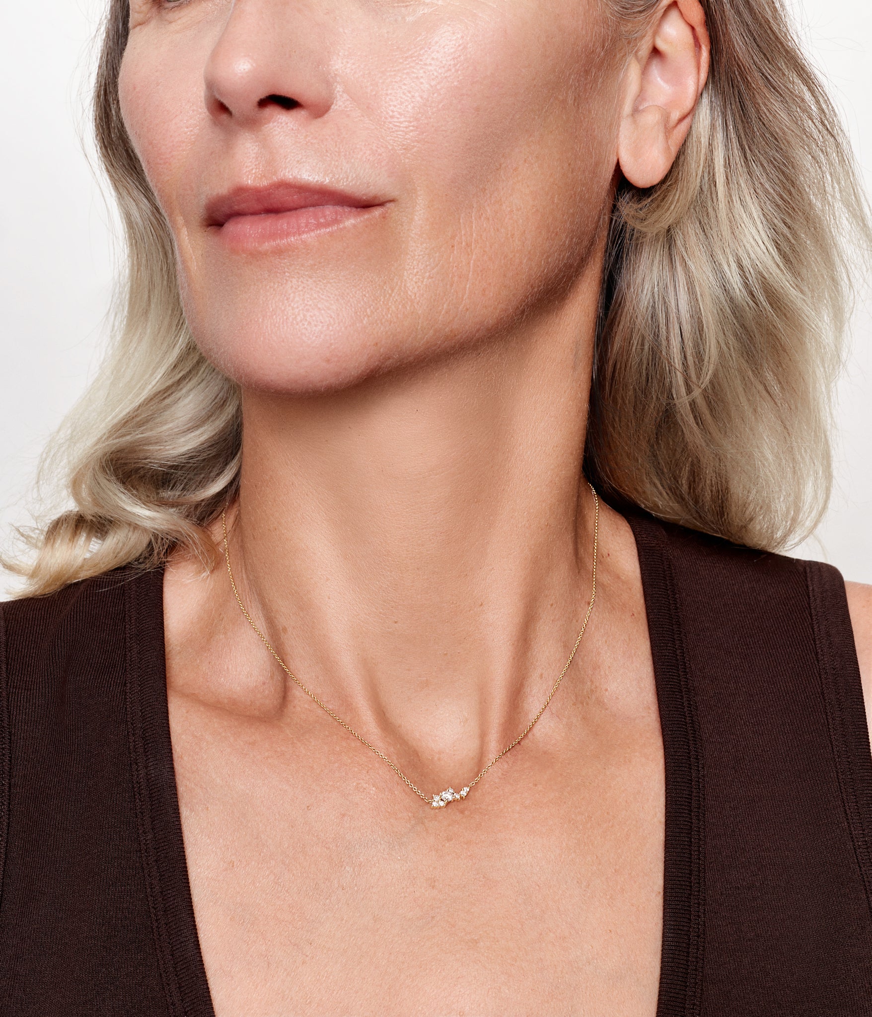 Aurore diamond necklace