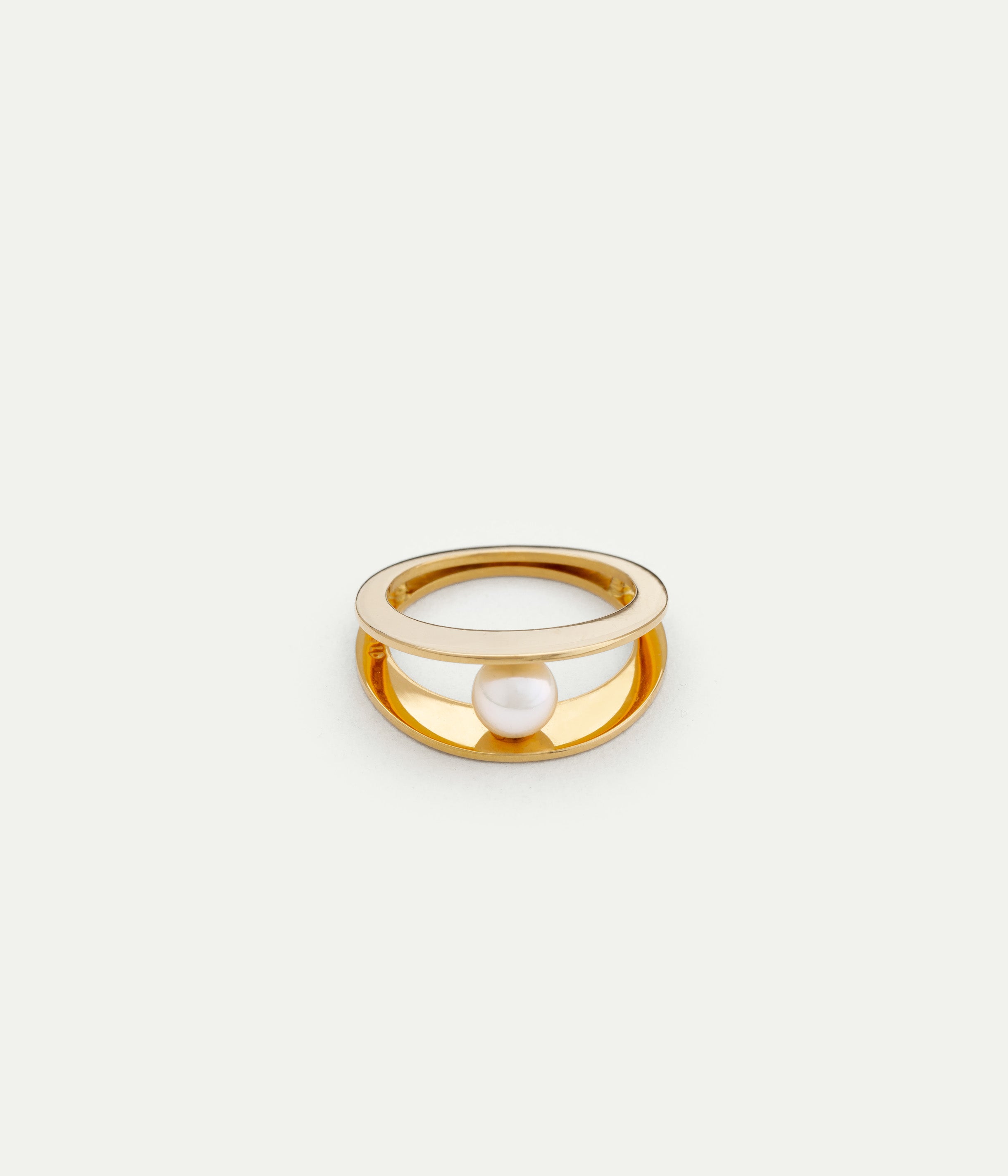Bague Between perle