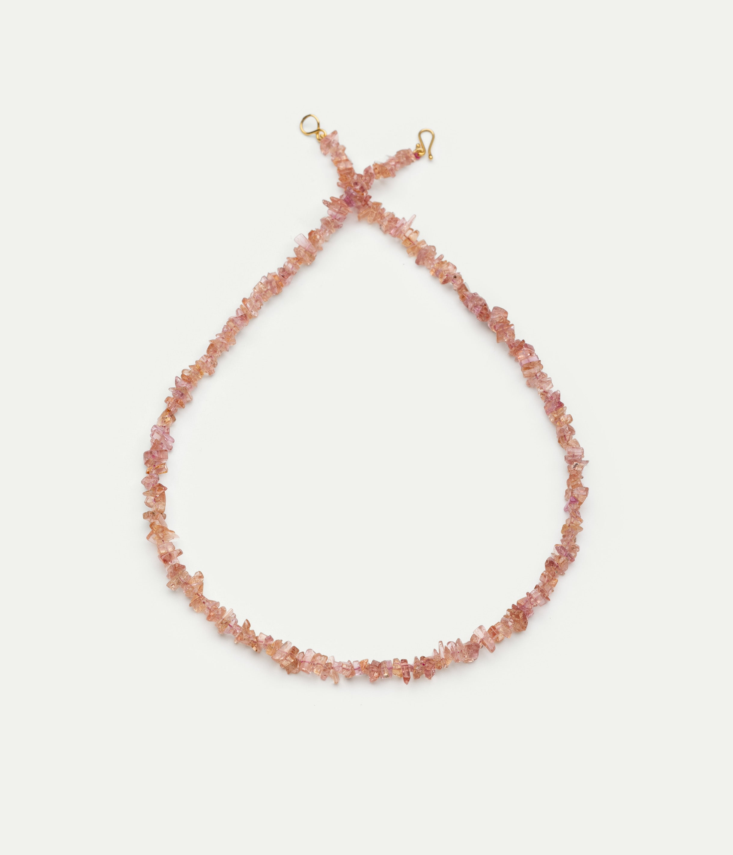 Collier Rose Silk topaze