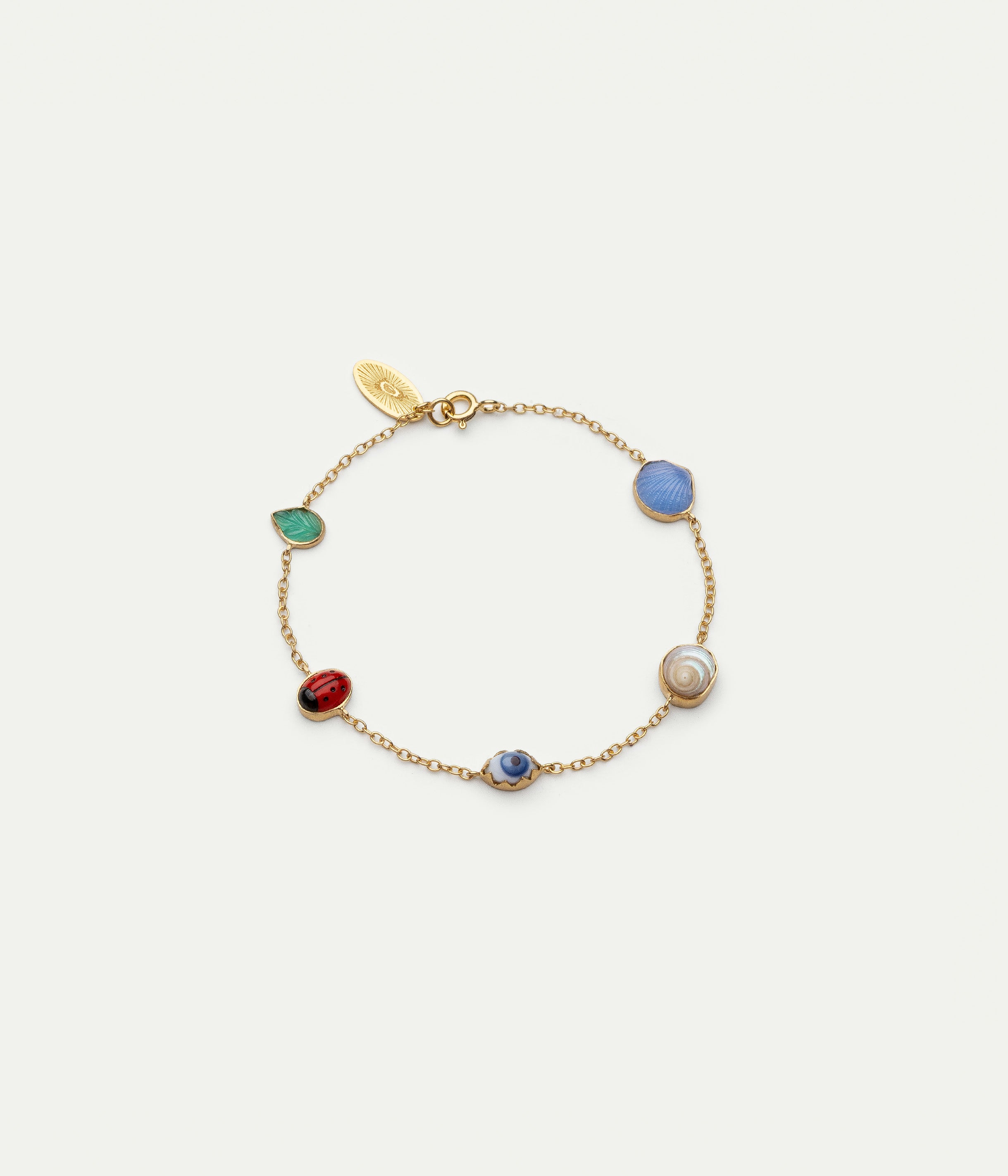 Five Mini Charm Bracelet