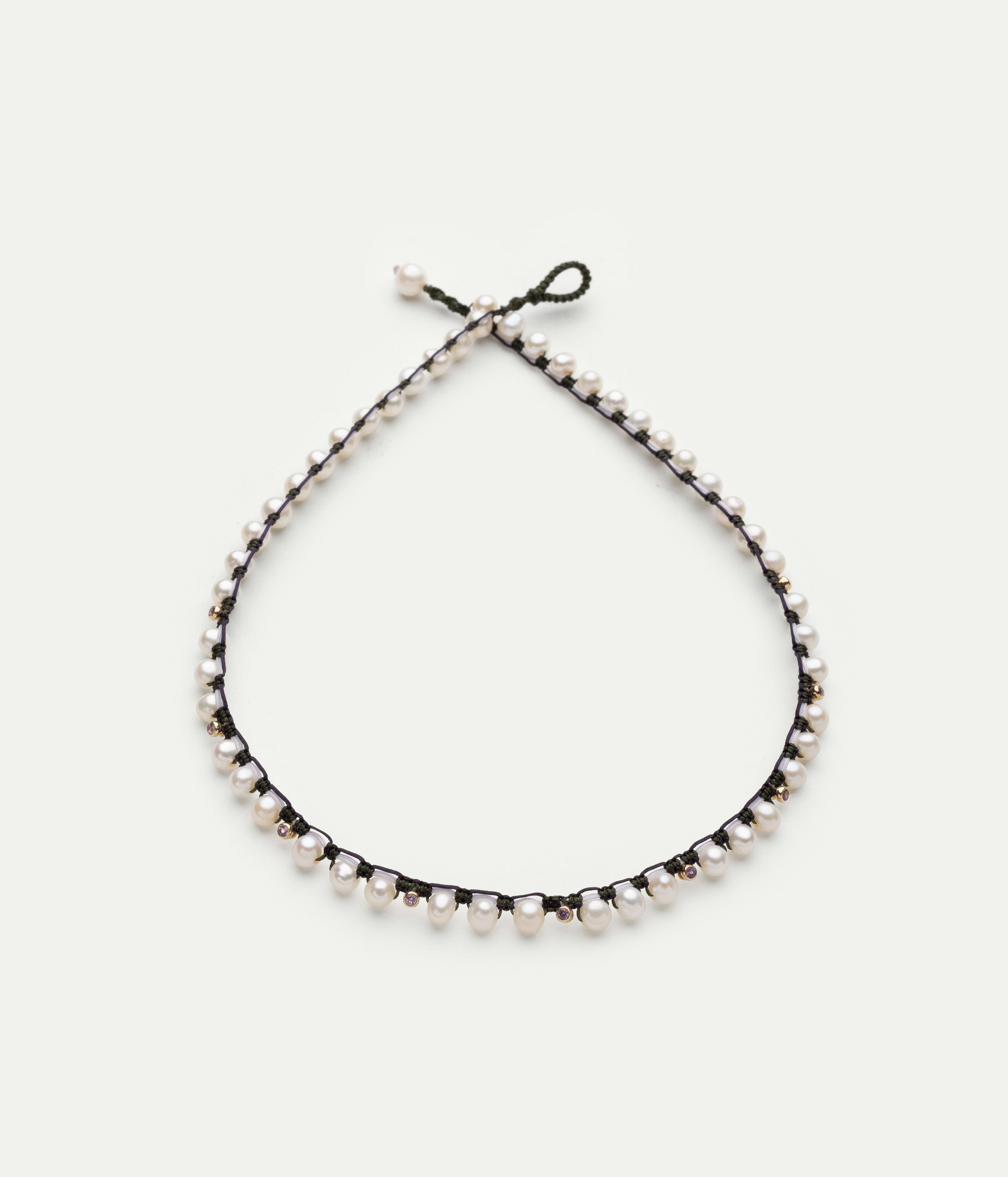 Collier Maya n°7 perles et améthyste