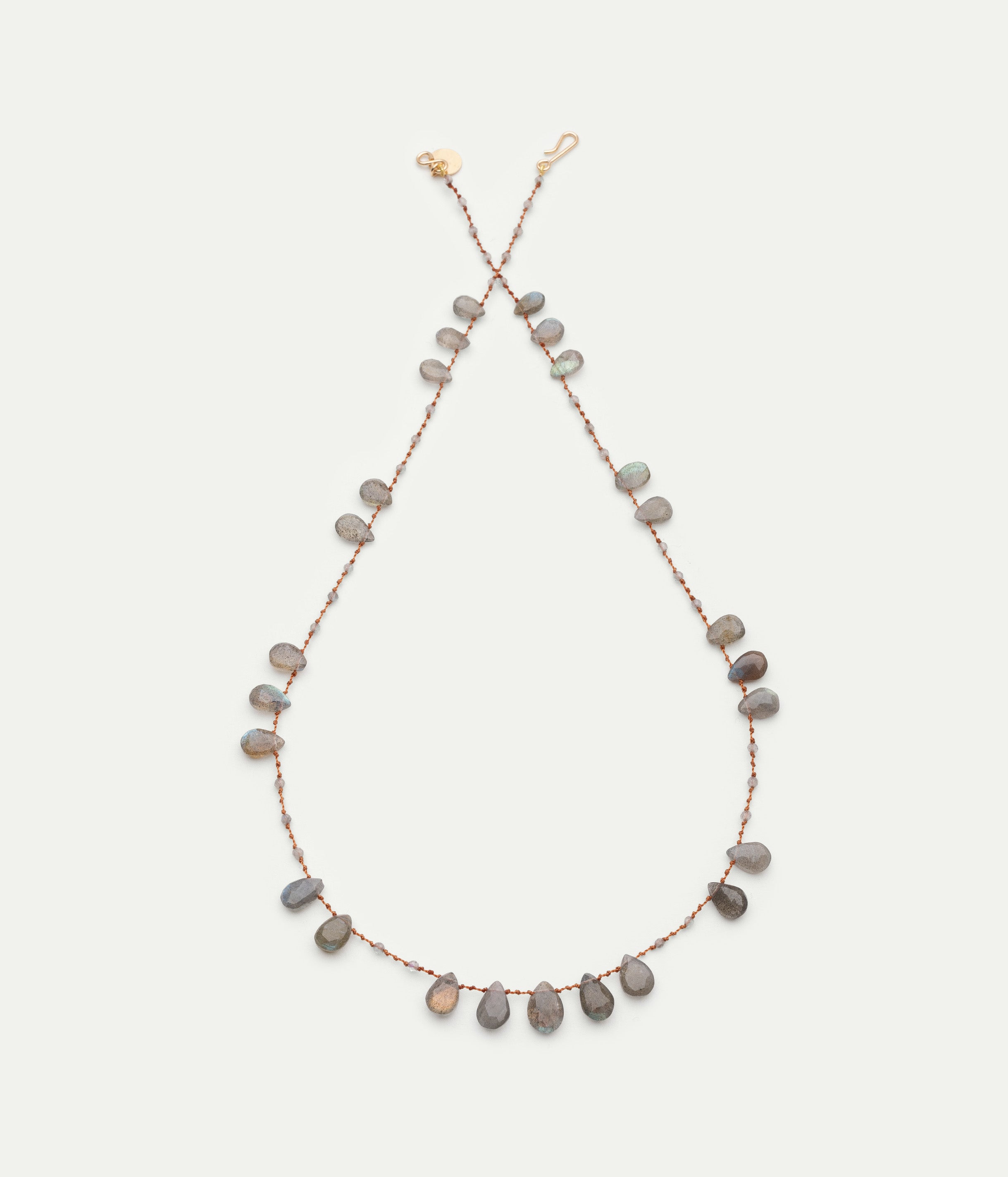 Collier Offset Labradorite