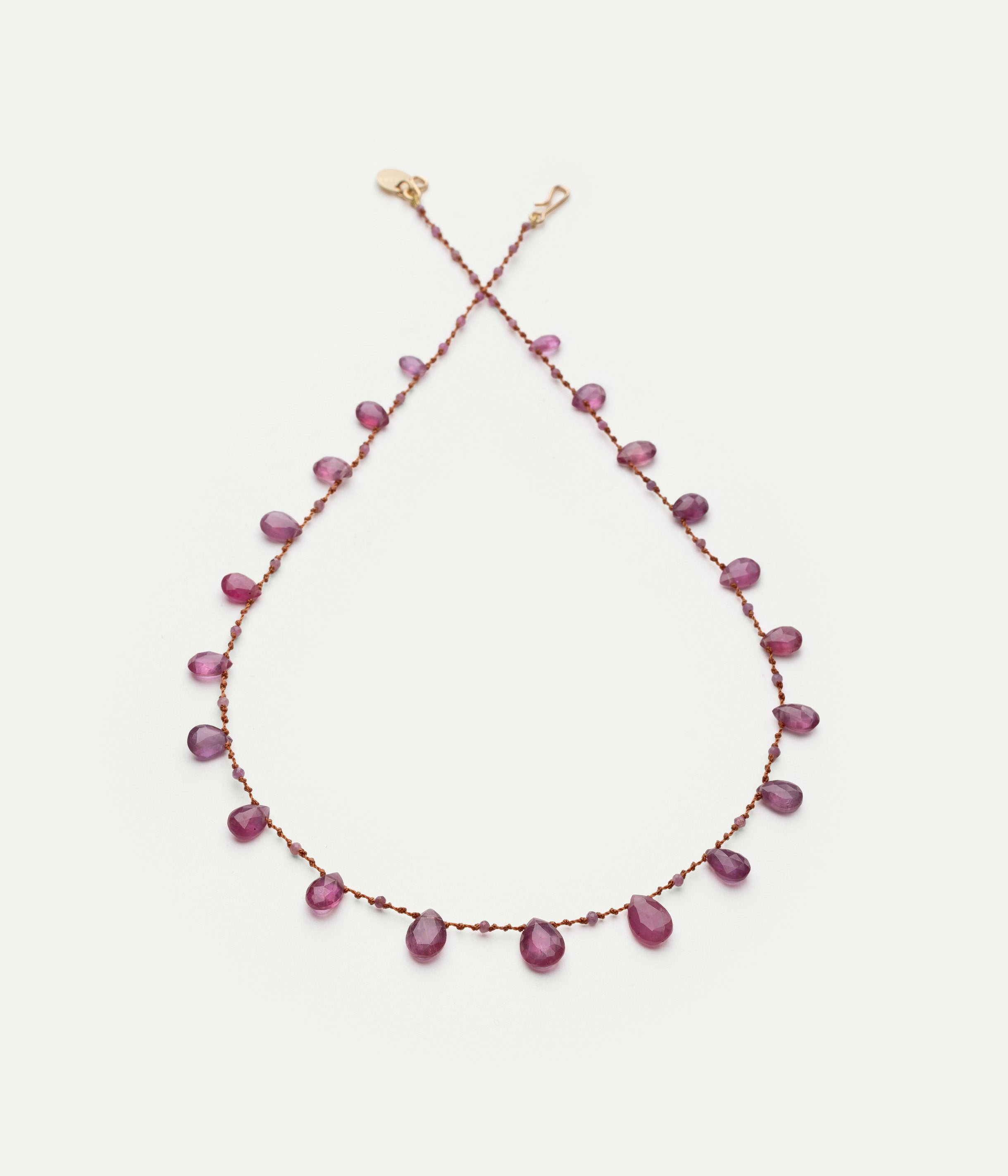 Collier Primrose saphir