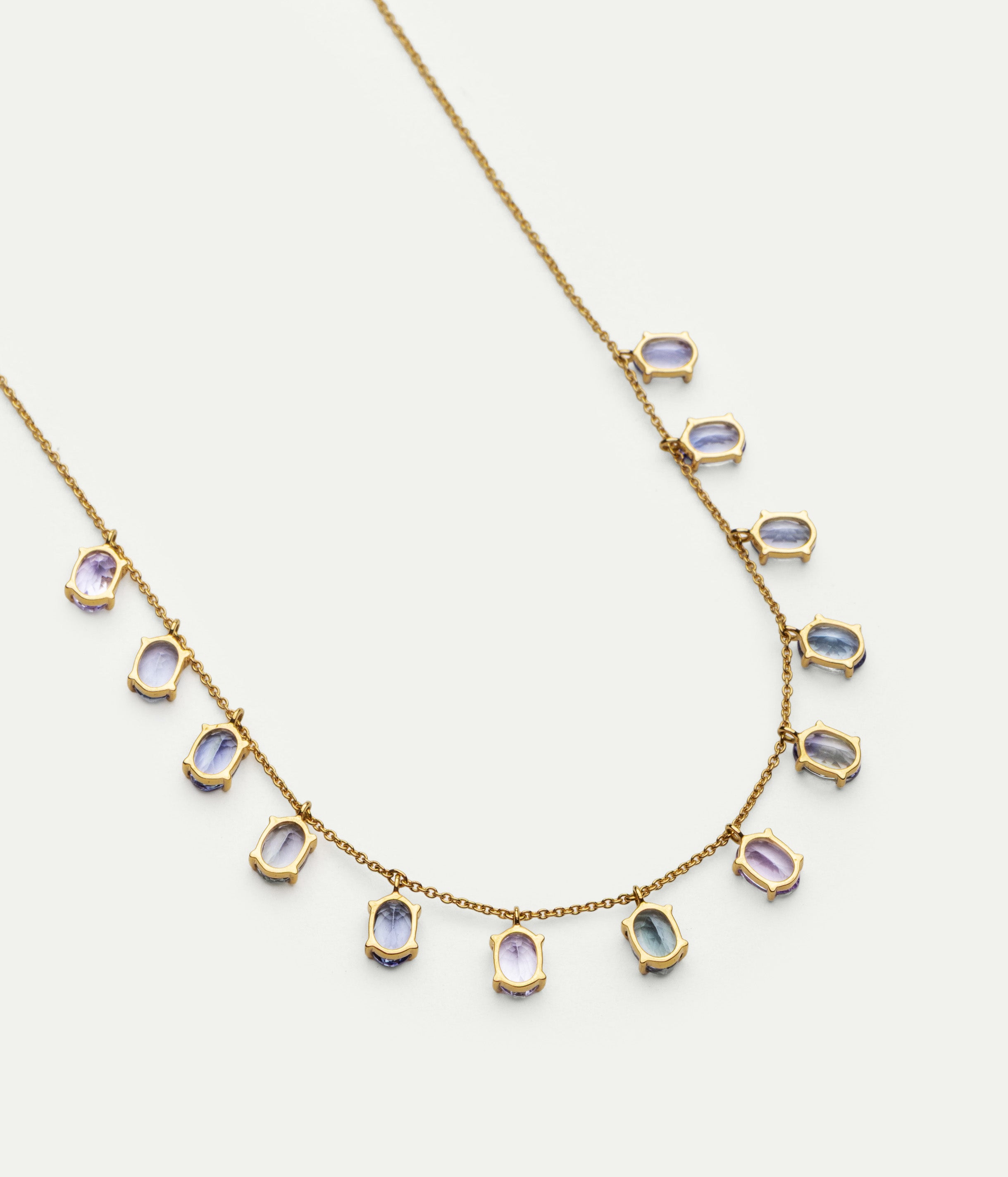 Collier Dancing Drop tanzanite