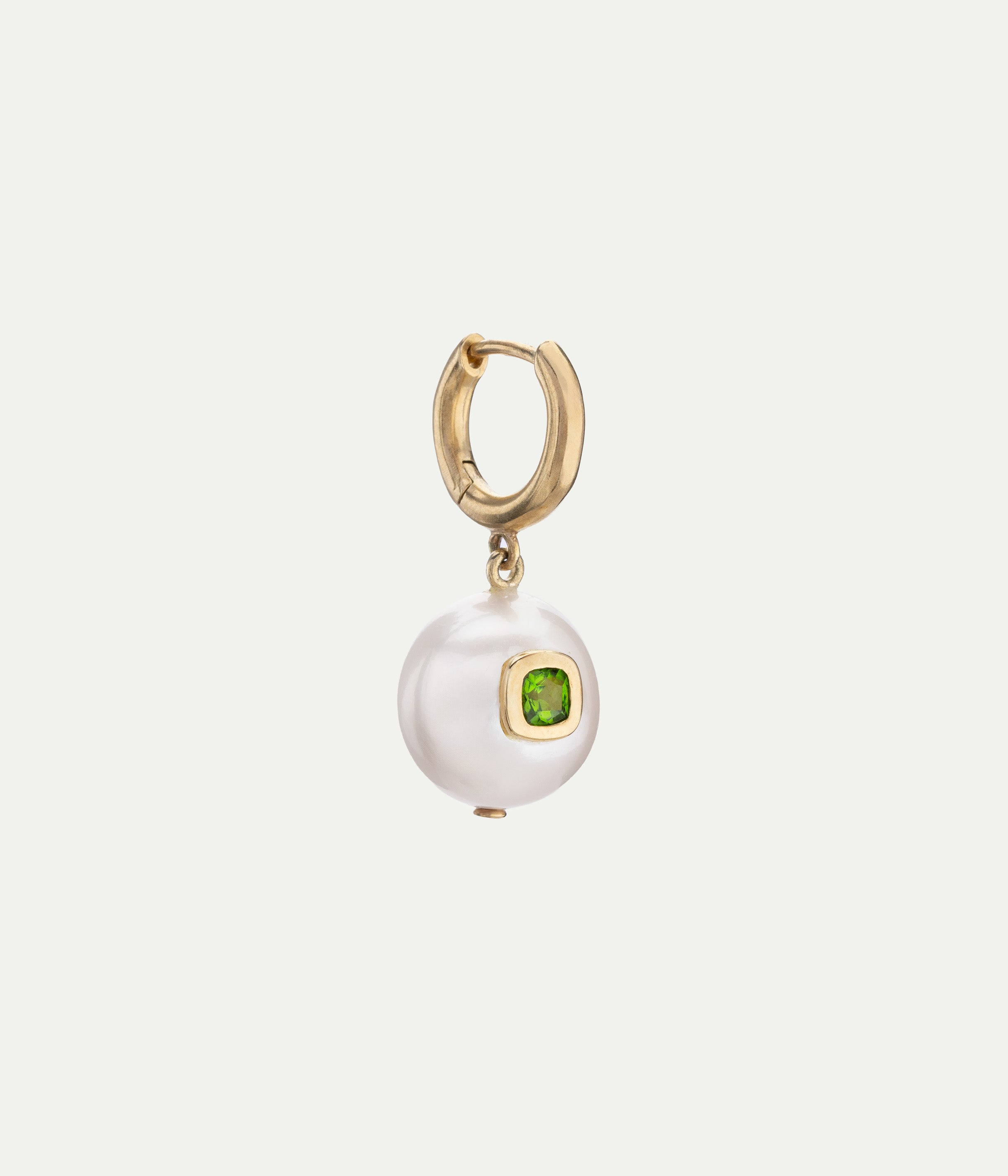 Boucle d'oreille Single Eddie perle