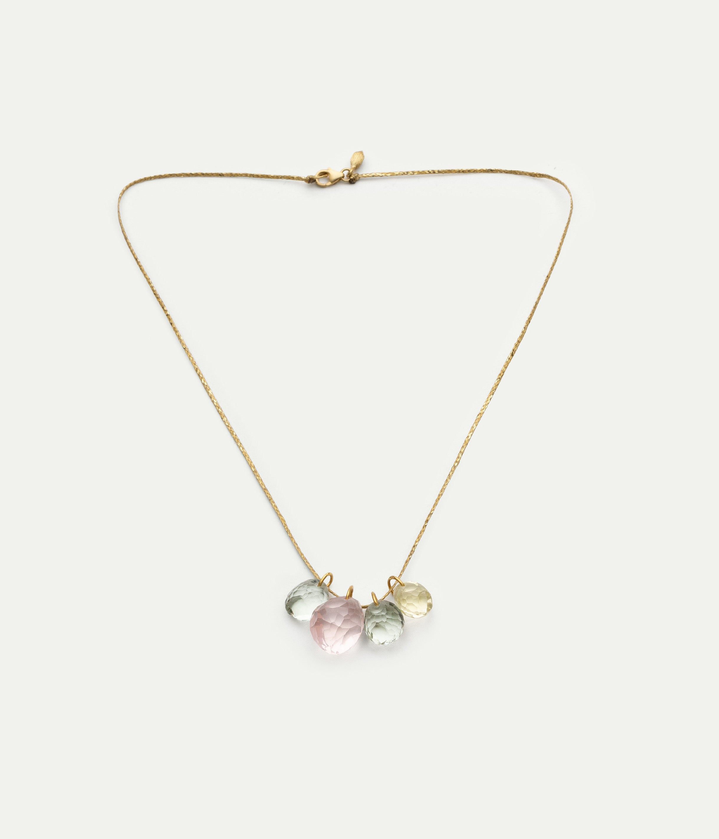 Carnival Quadruple Drill & Loop necklace