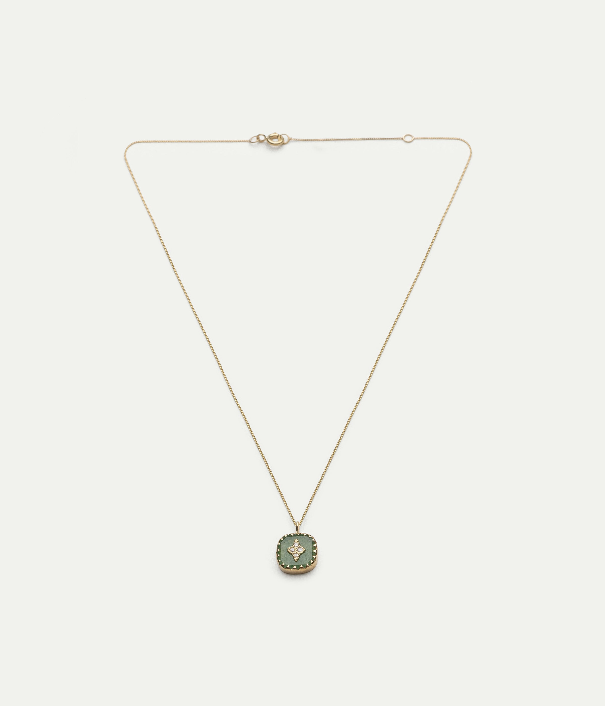 Collier Pierrot Aventurine Quartz