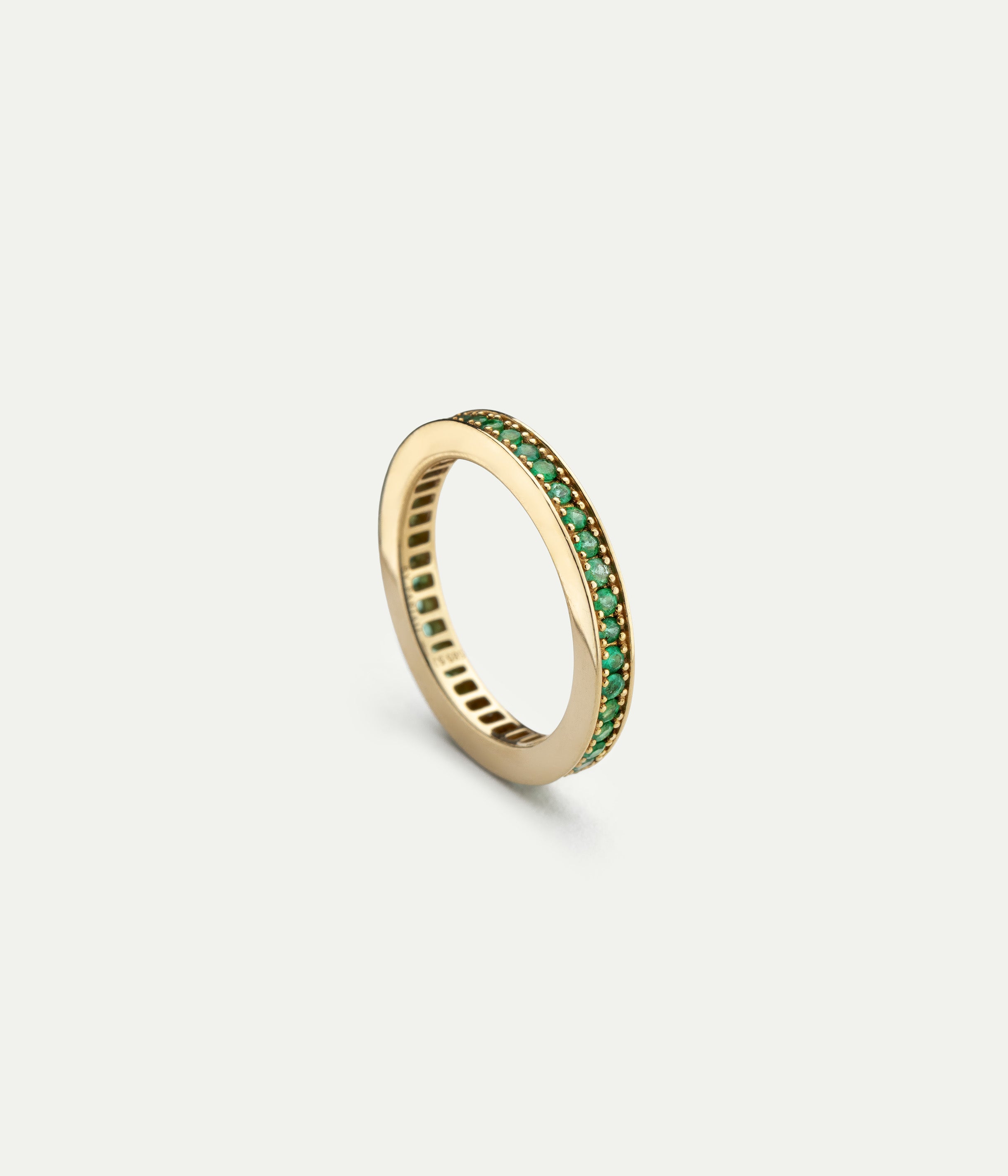 Bague Luminous Gem émeraude