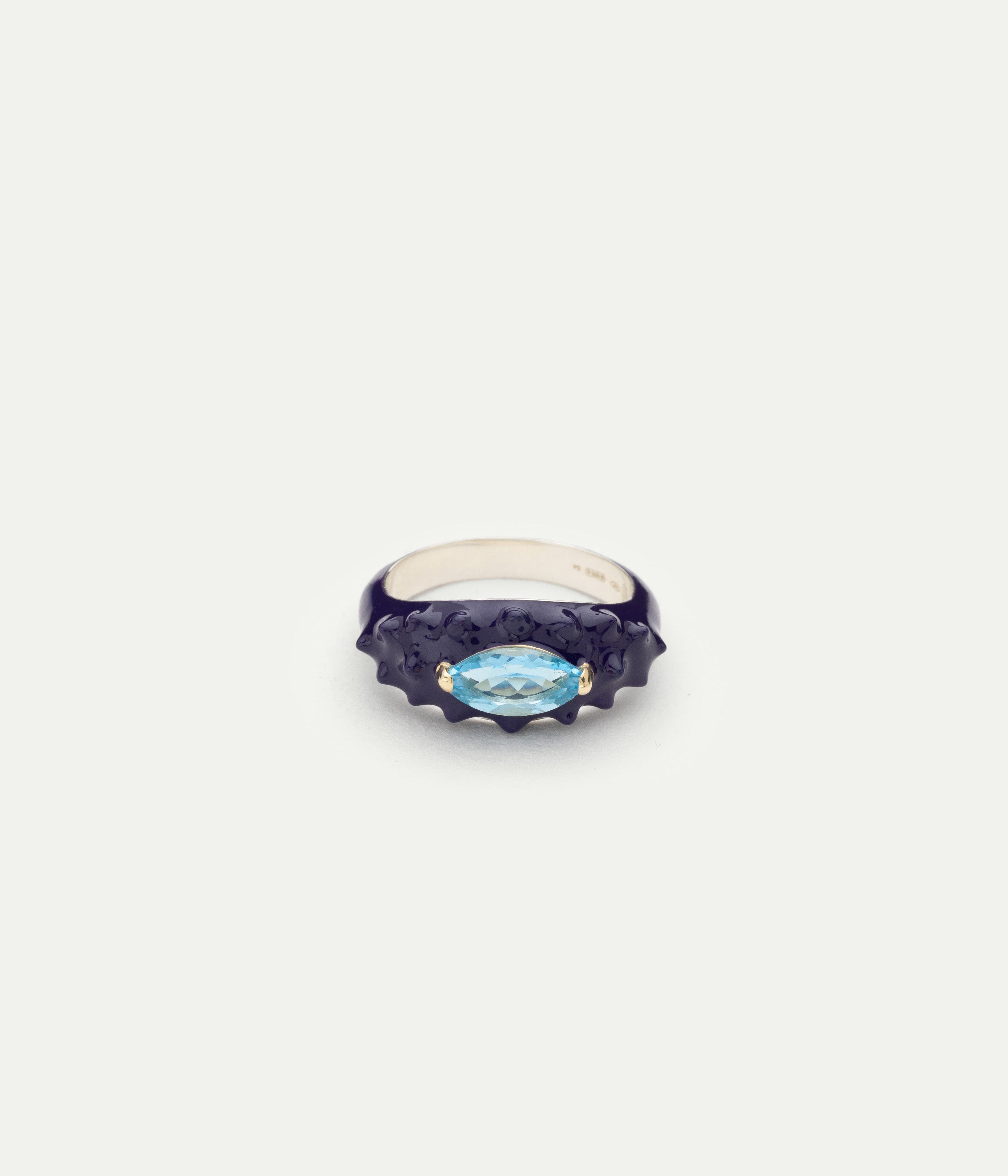 Be Marine Deep purple topaze ring