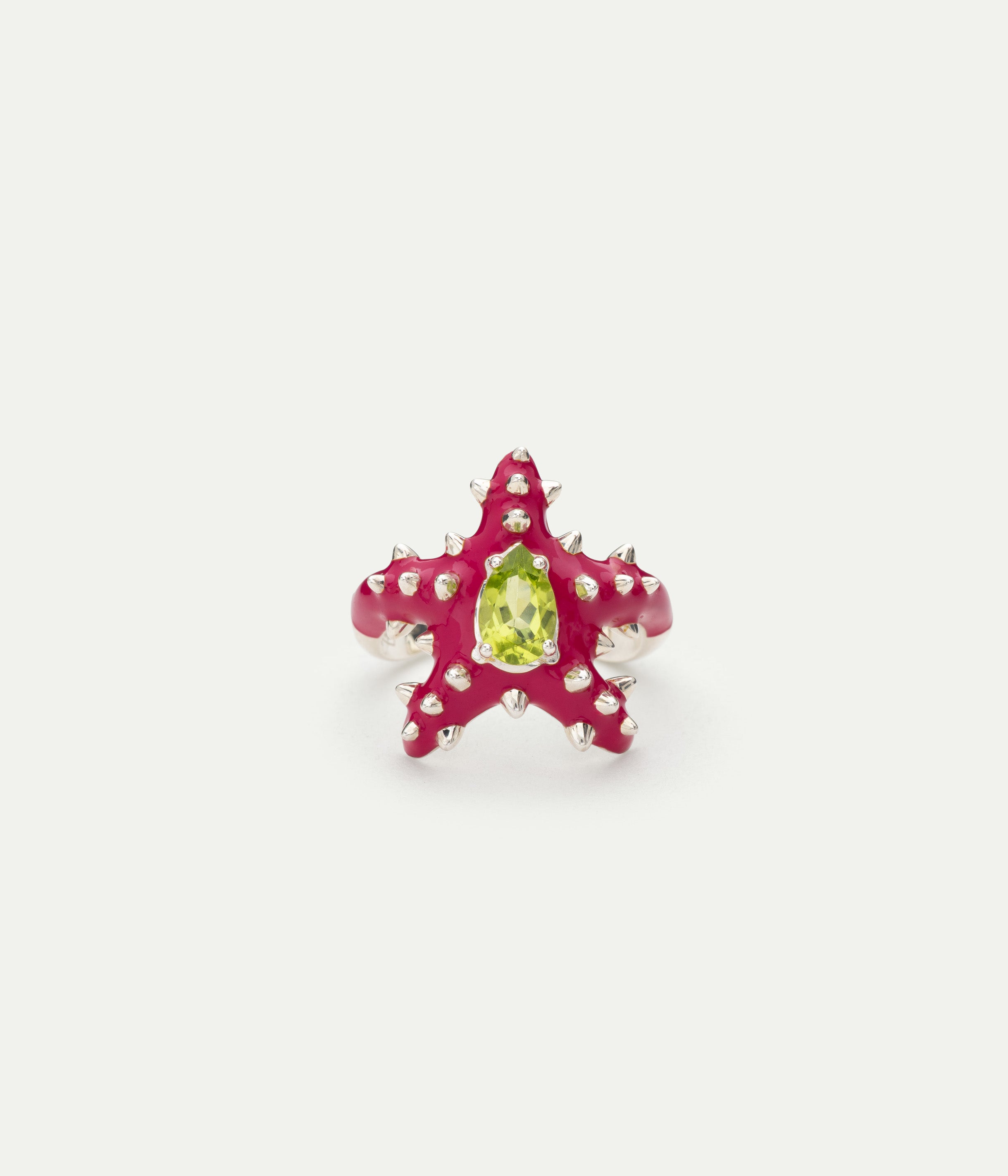 Stella Amarena peridot ring
