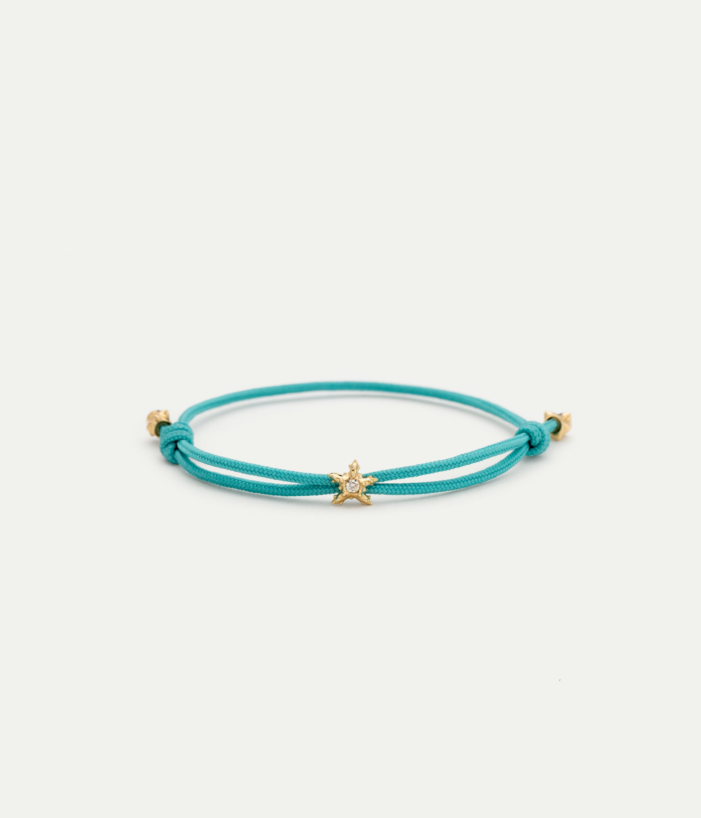 Stellina aquamarine diamond bracelet