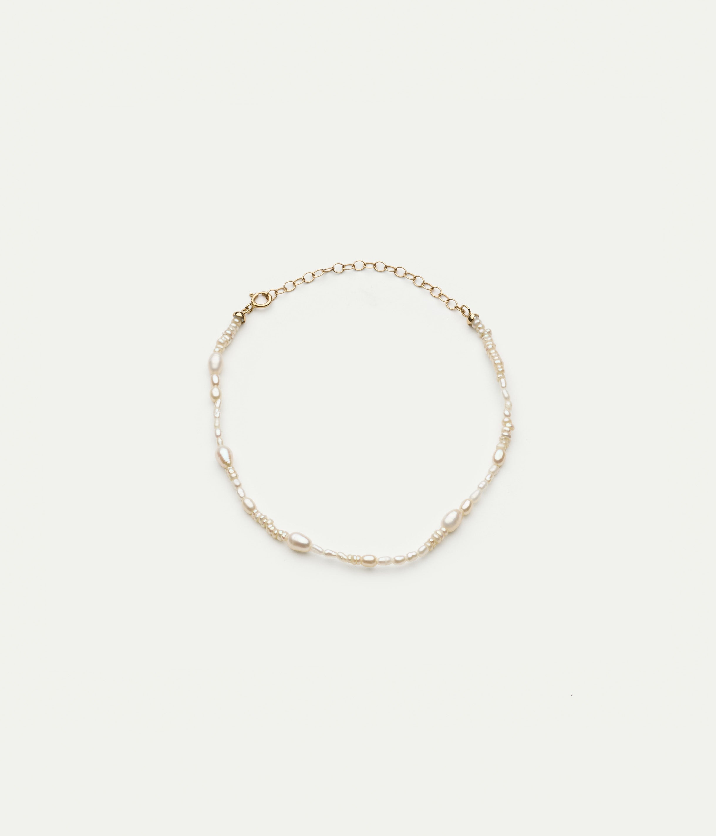 Pearl Collage yellow gold bracelet