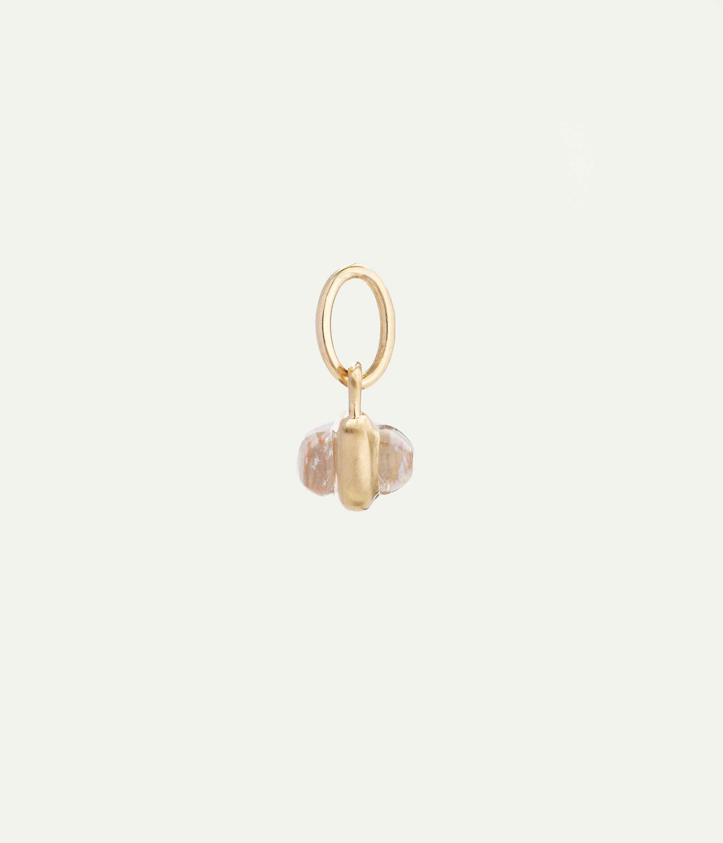 Pendentif Locket Charm pierre de lune