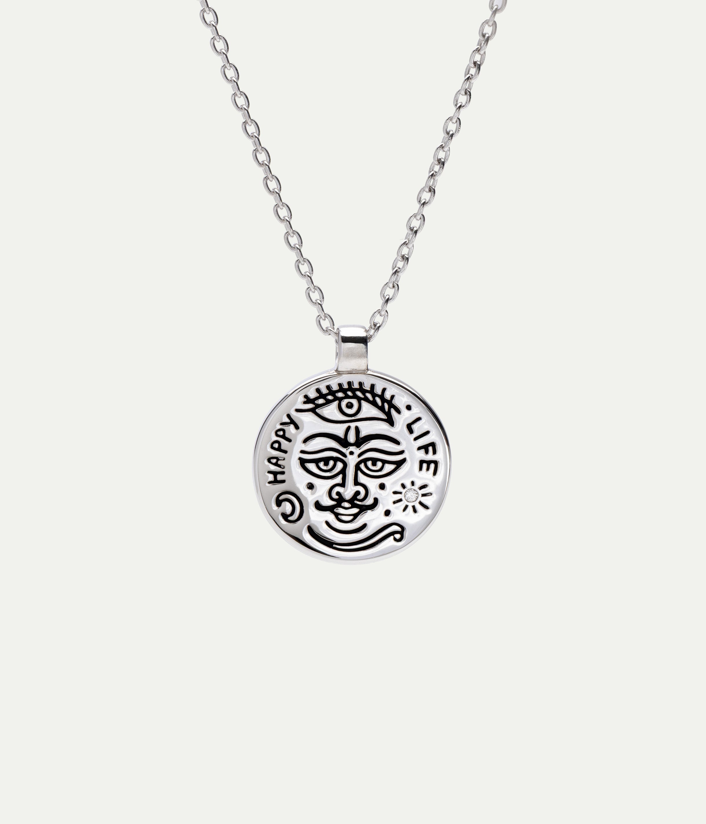 Collier Love in Babylon argent et diamant