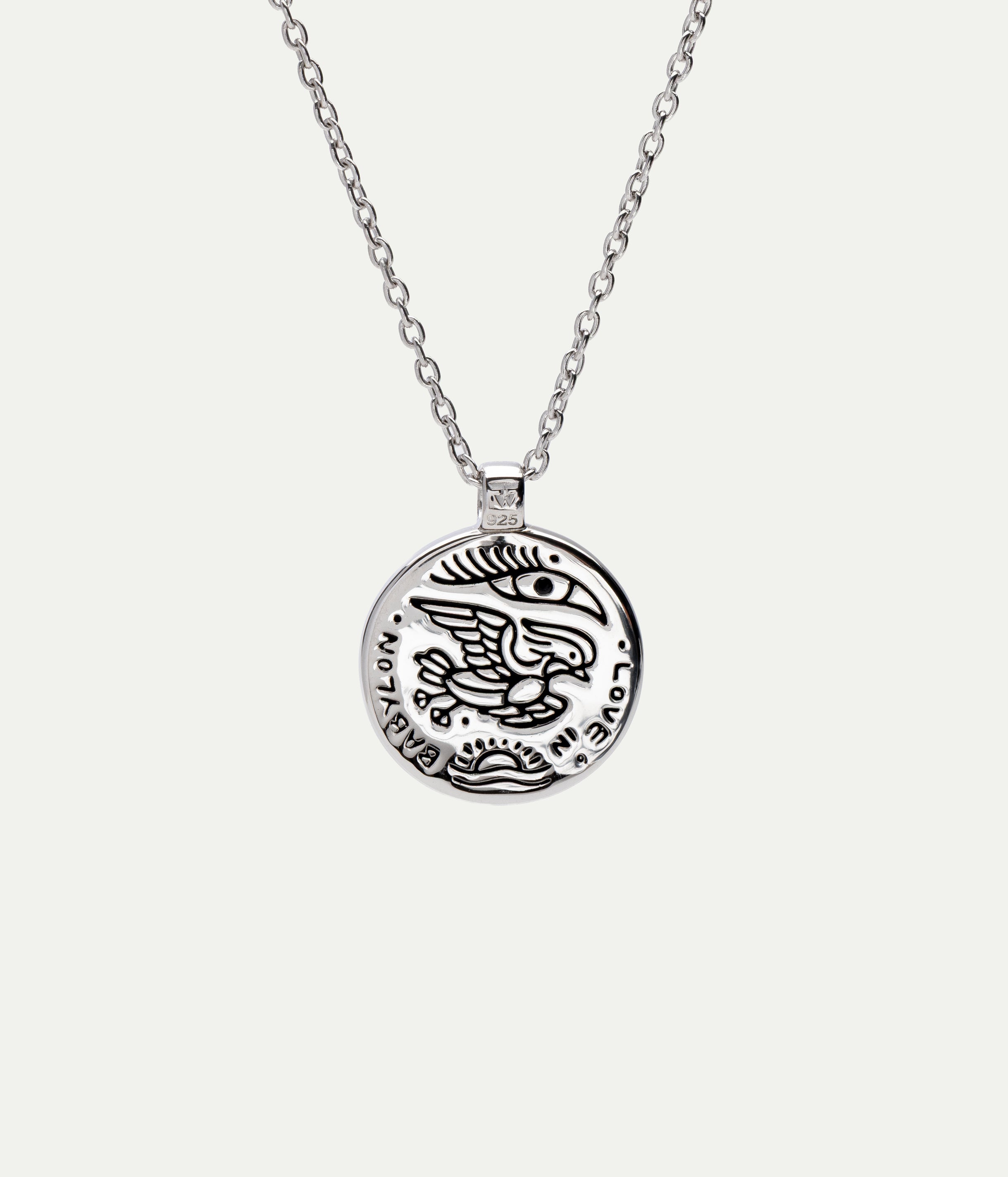 Collier Love in Babylon argent et diamant