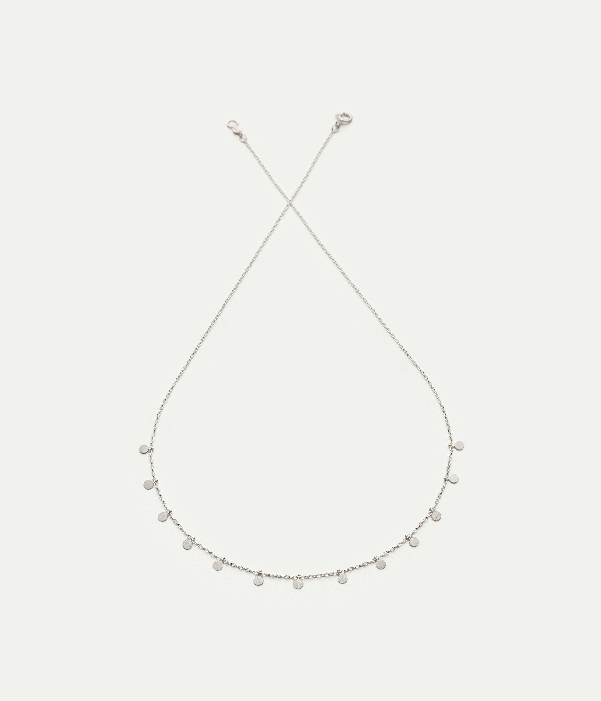 Little Dots silver necklace