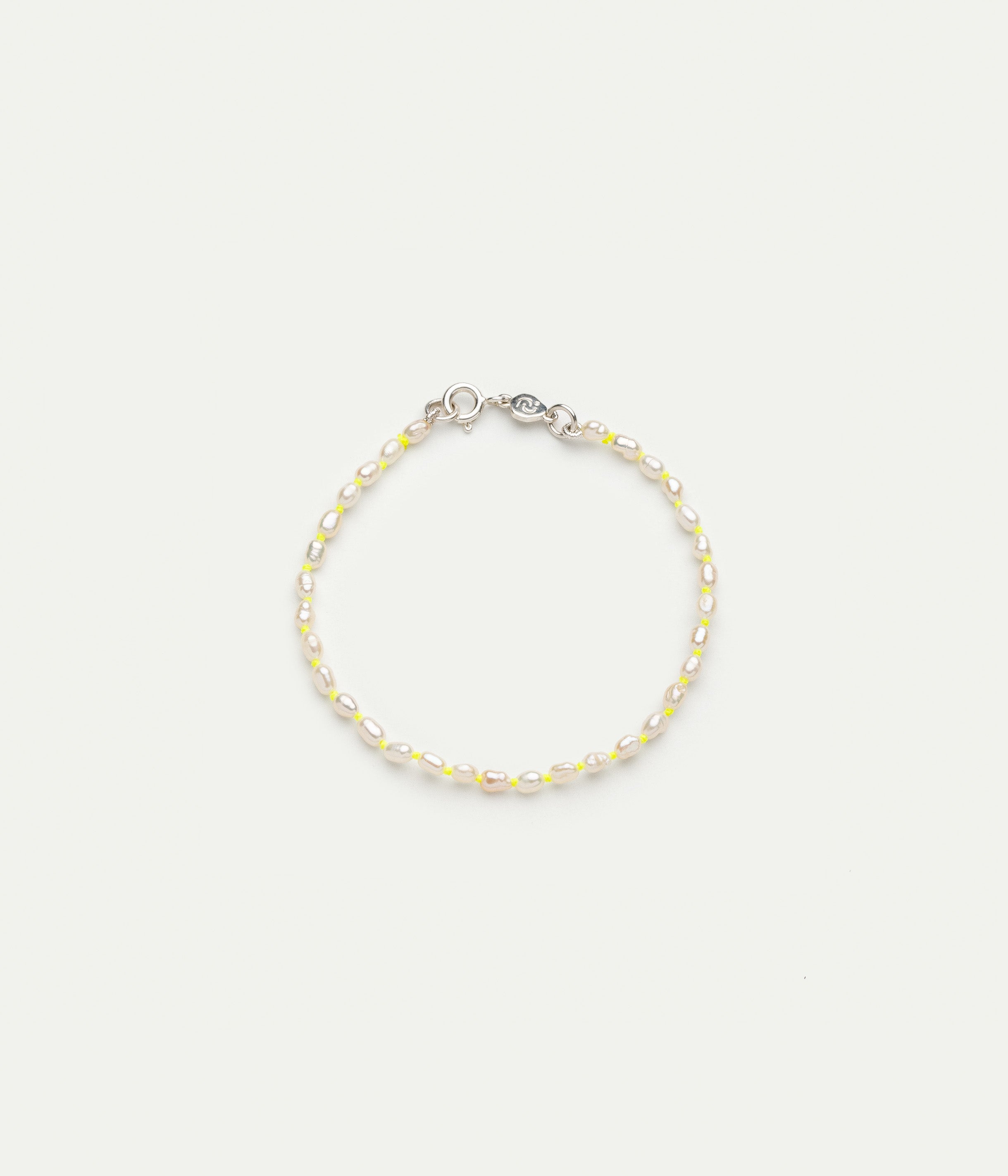 Bracelet Mini Soga jaune néon