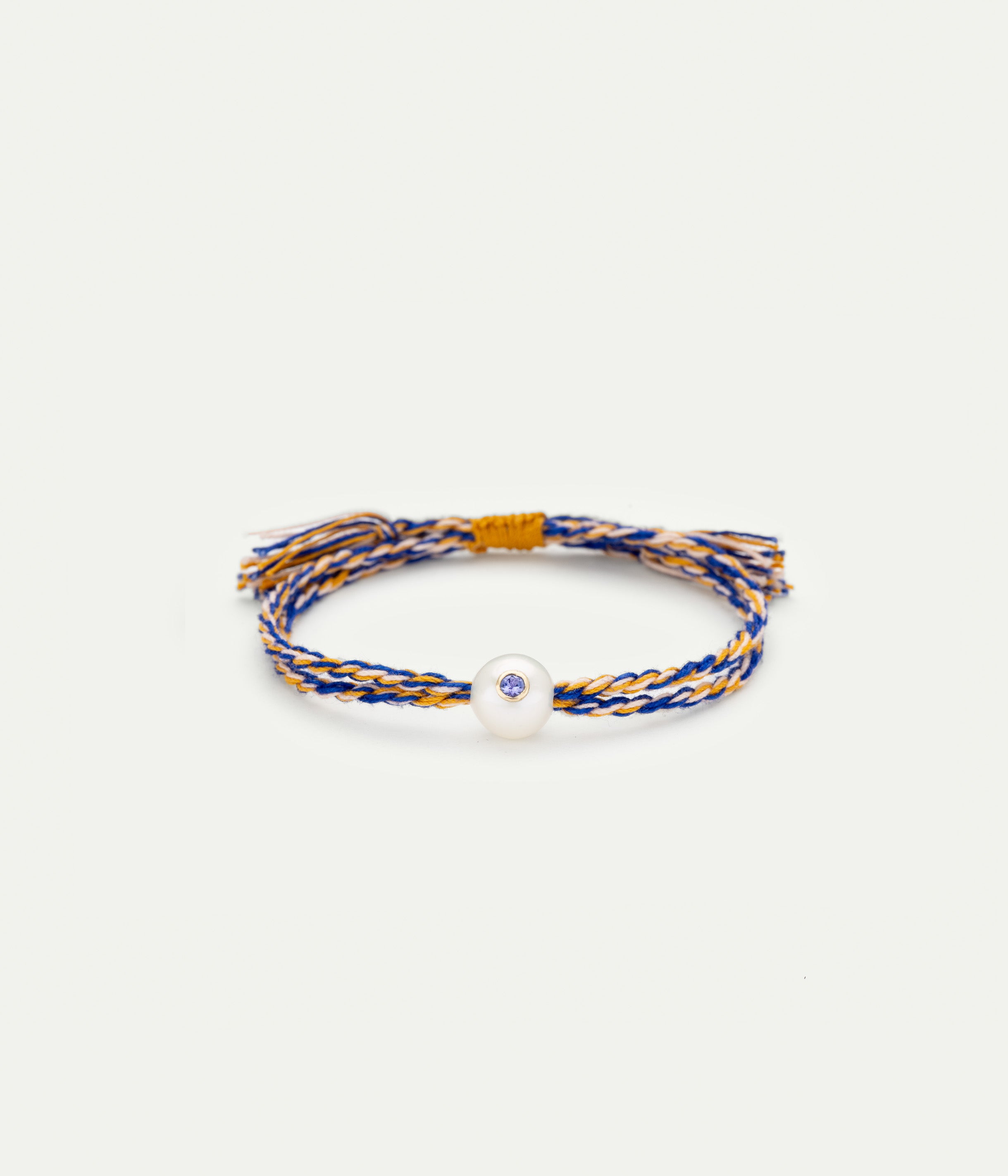 Scarlett Blue and tanzanite bracelet