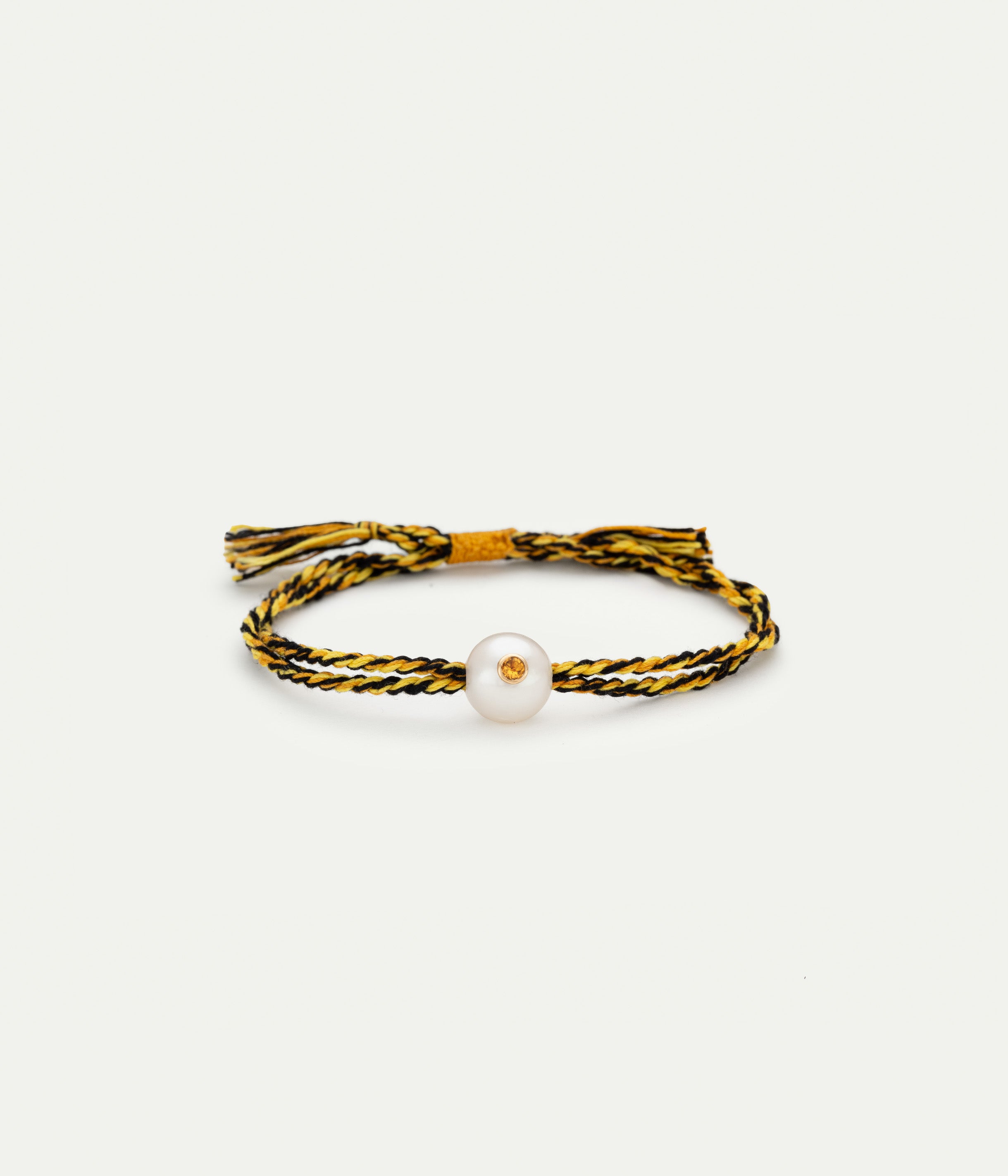 Scarlett yellow and citrine bracelet