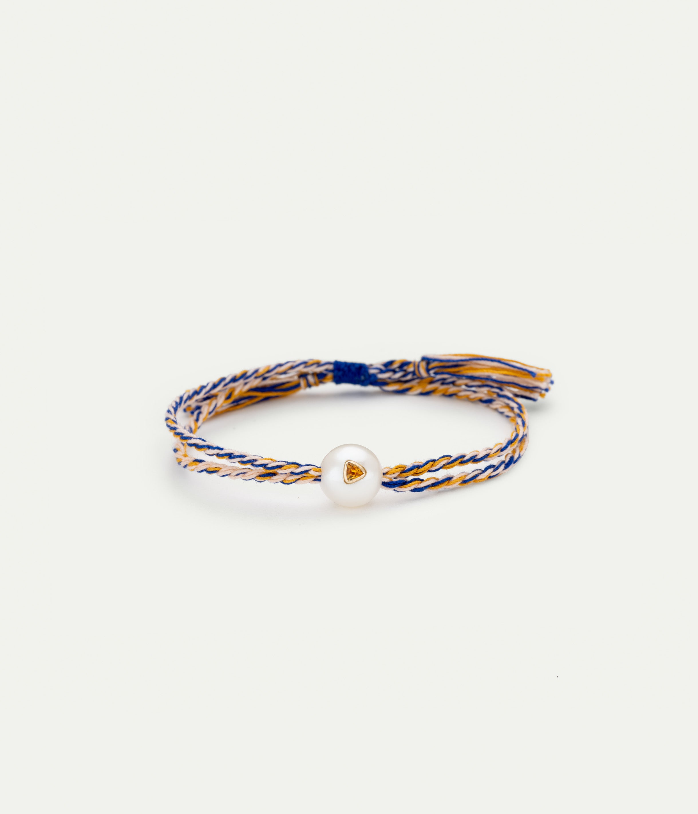 Scarlett Blue and citrine bracelet