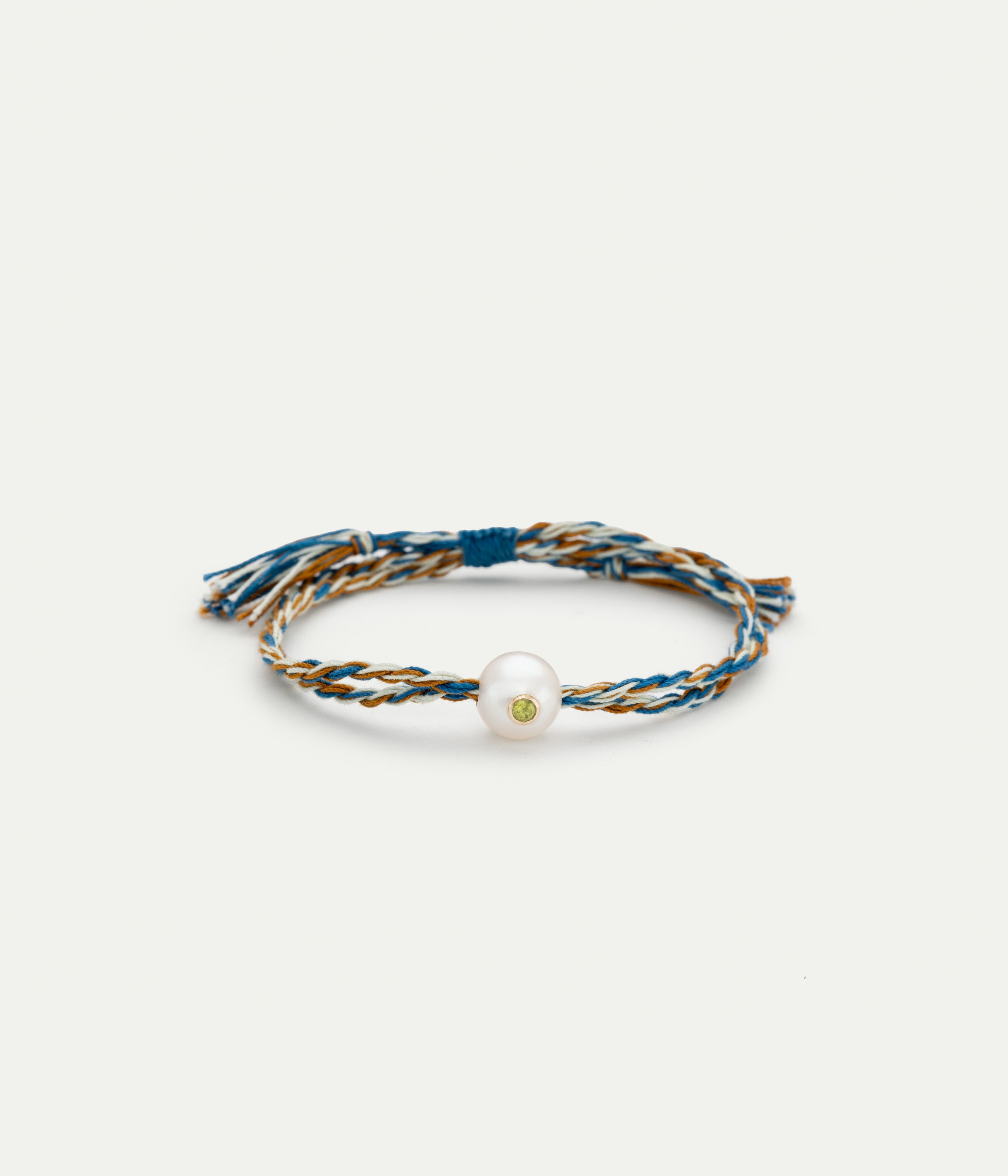 Scarlett Cobalt and peridot bracelet