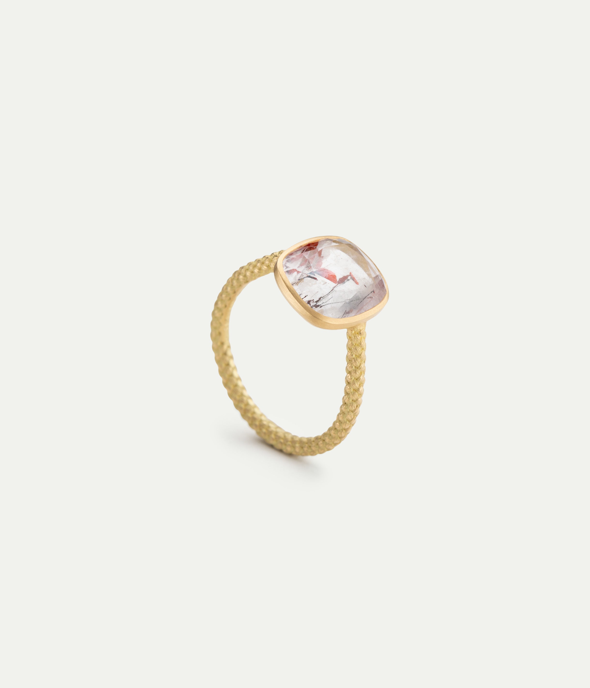 Tying Arm Lepidocrocite quartz ring