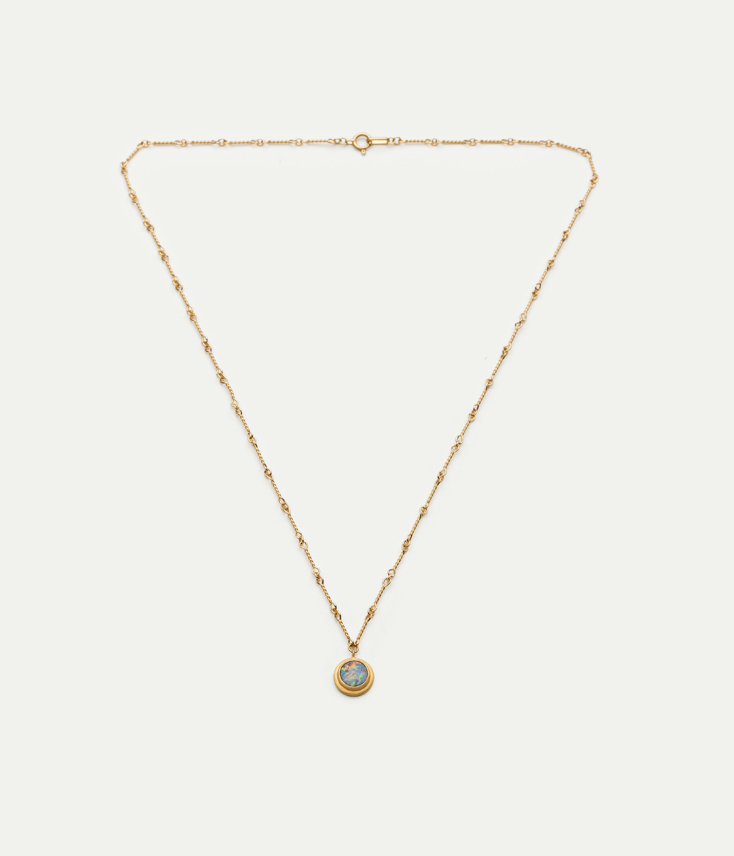 Doublet Opal S necklace