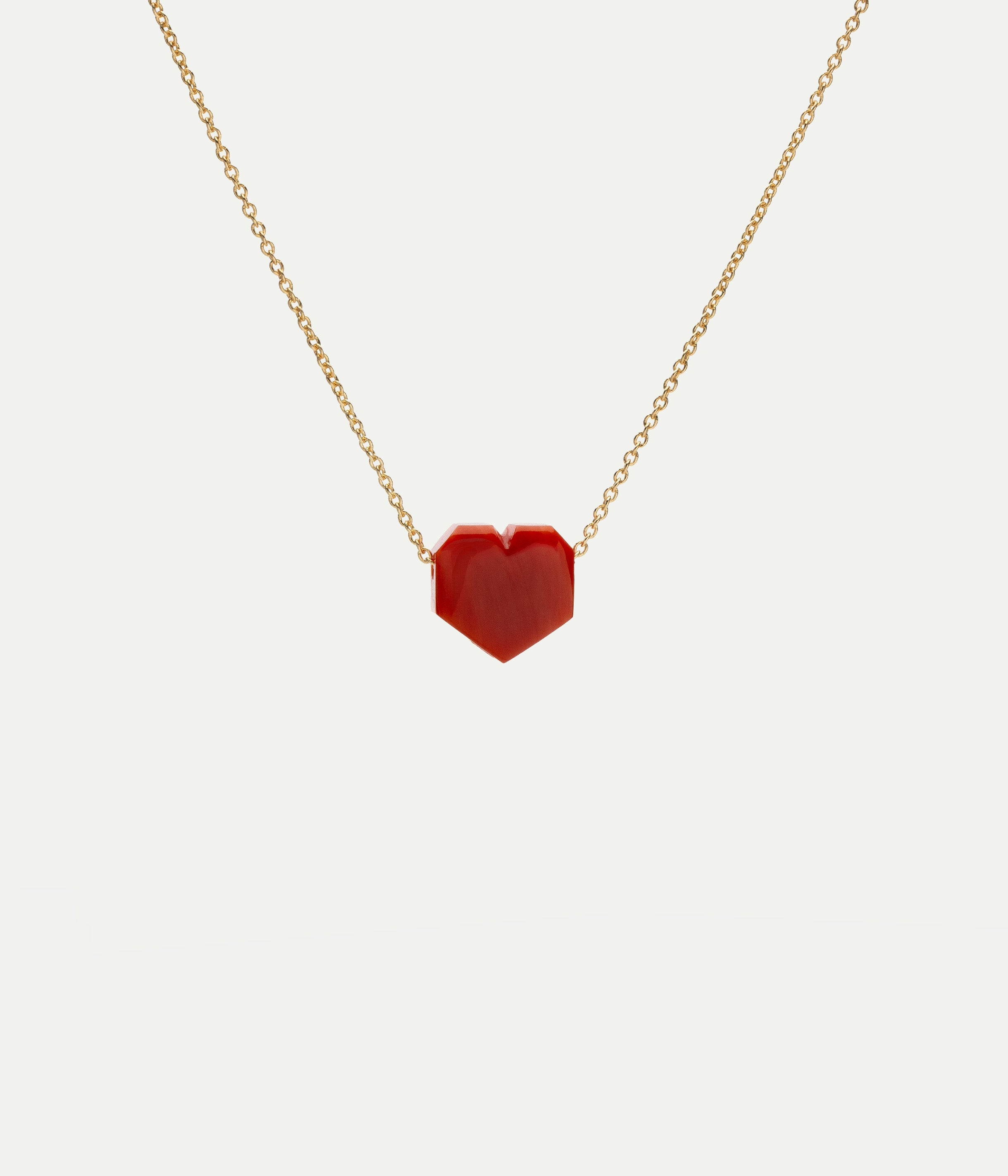 Collier Mini Corazon Lipstick