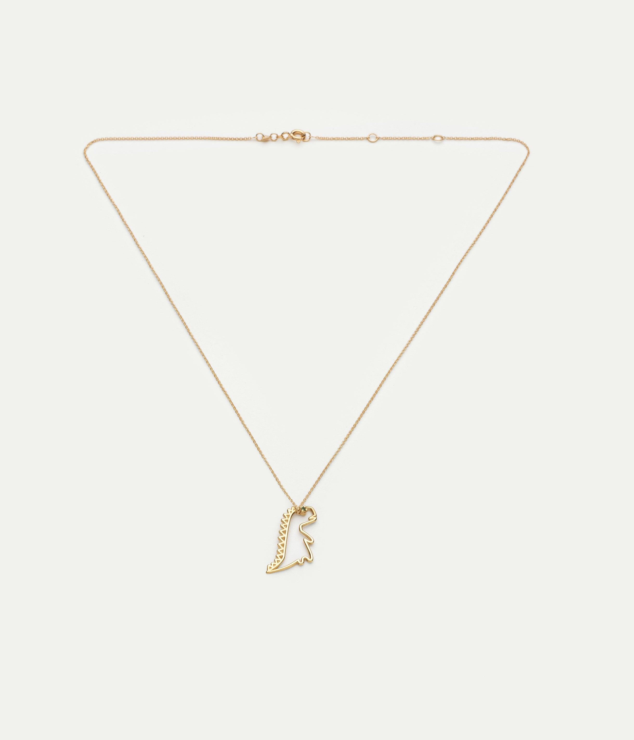Dino Esmeralda necklace