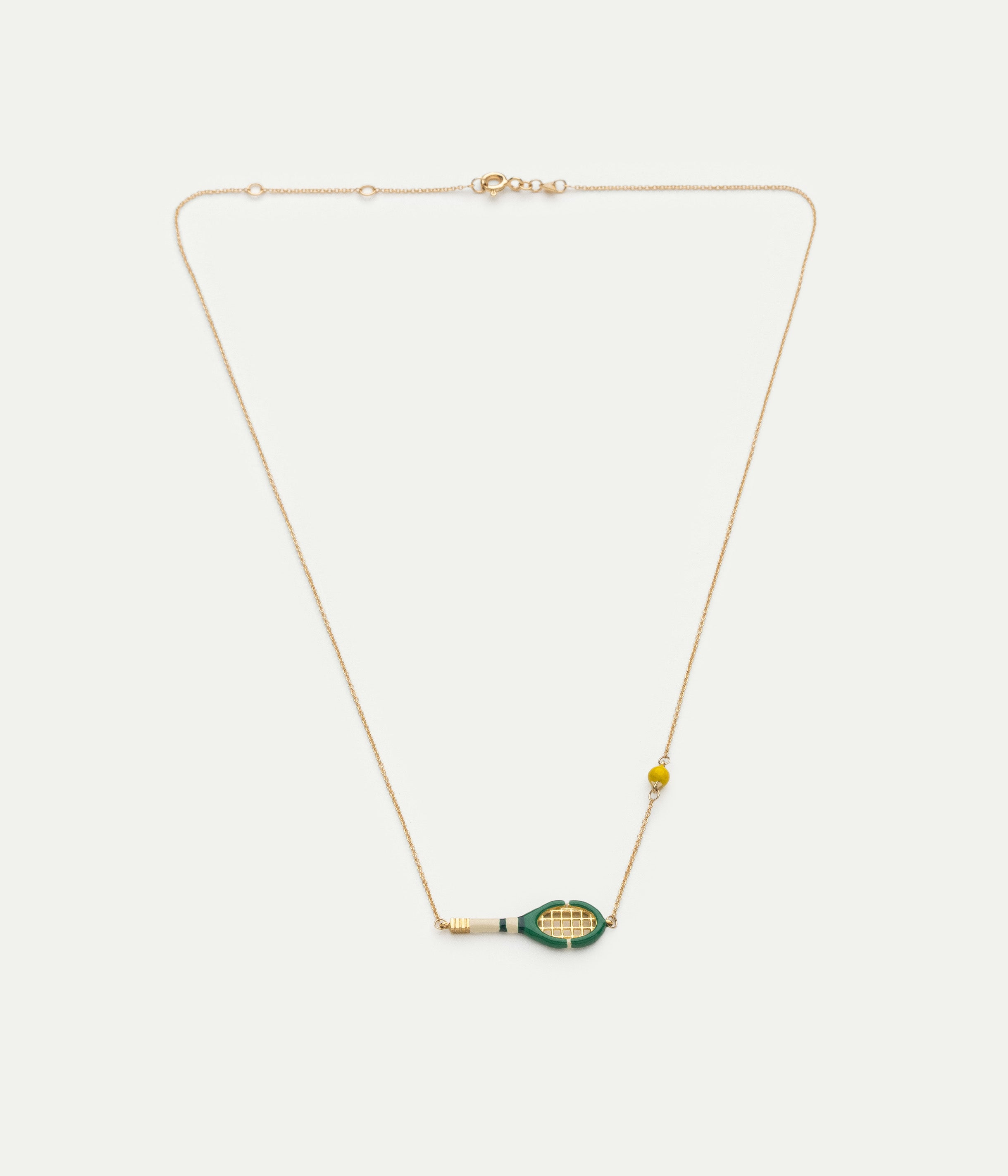 Tennis Pelota necklace
