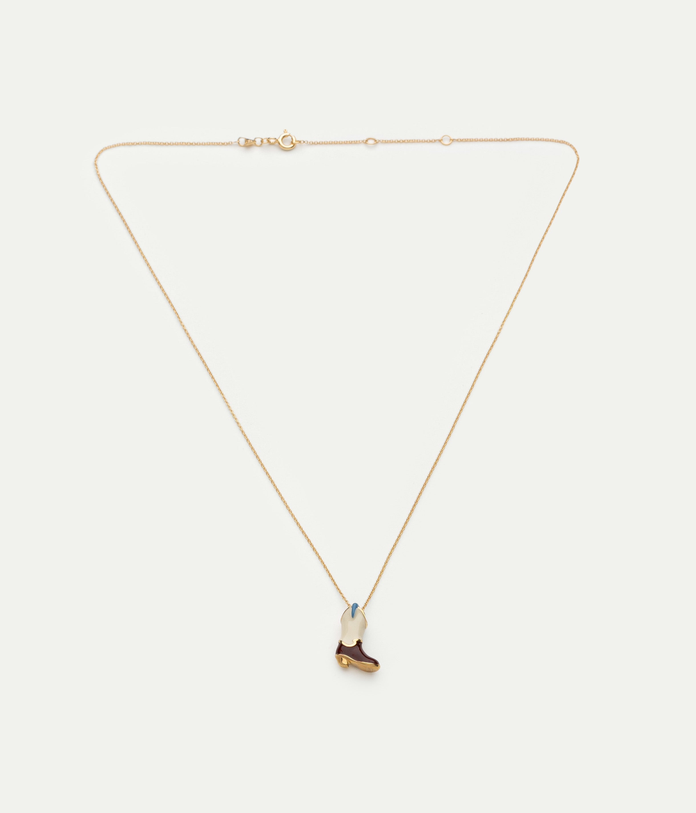 Cowboy Boot necklace
