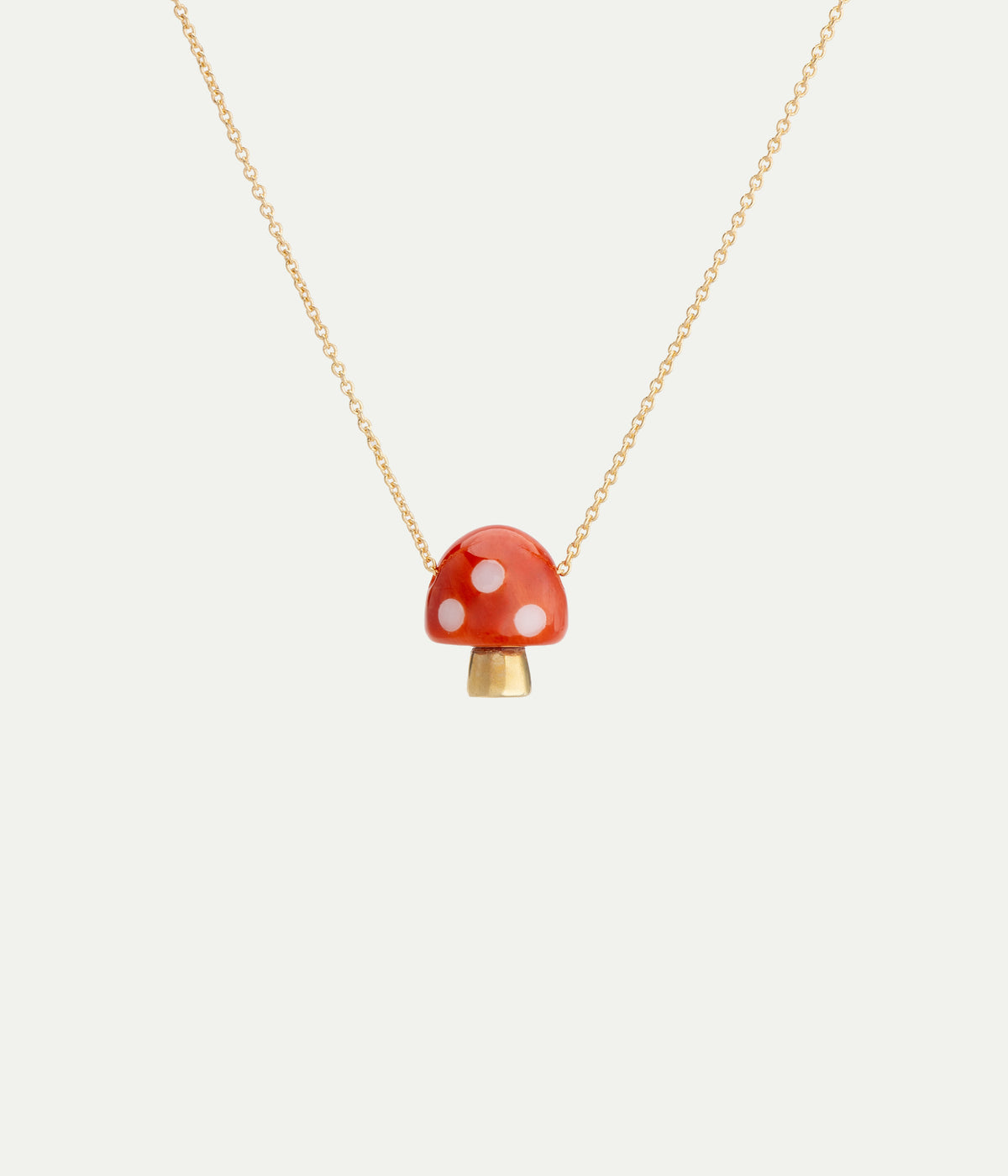 Collier Amanita Red Coral