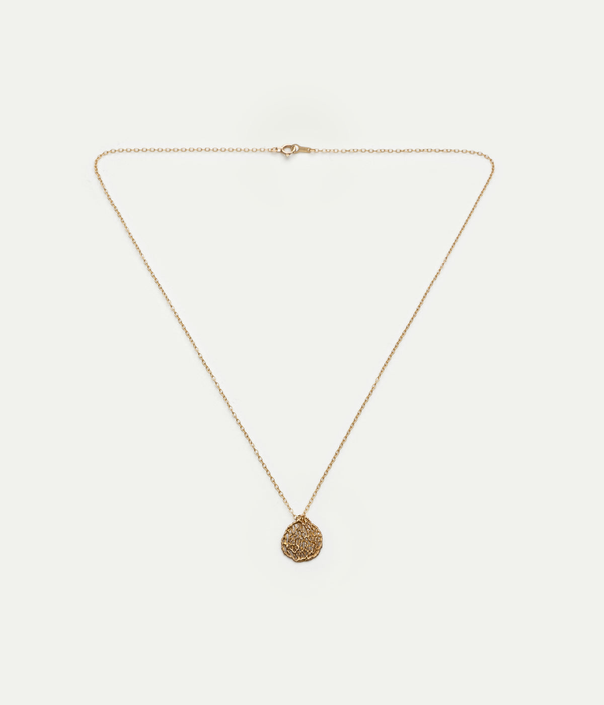 Collier Lilas or jaune