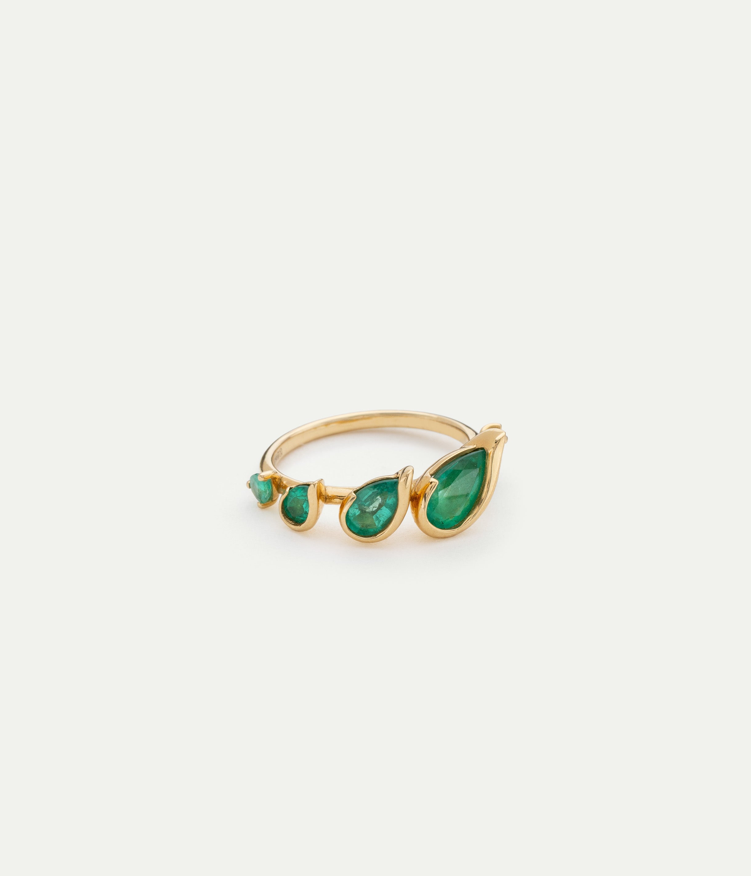 Bague Flicker émeraudes