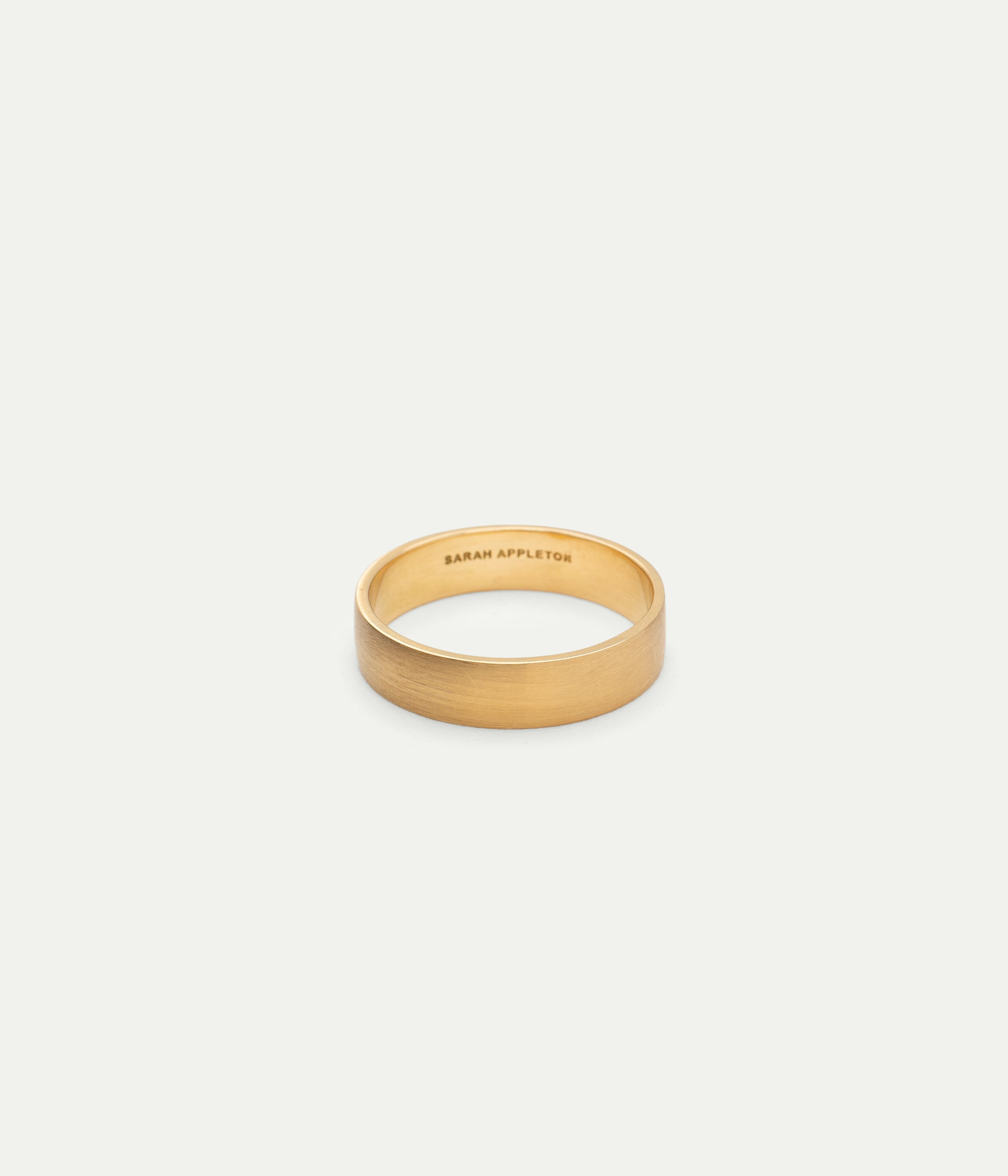 L Matte Yellow gold band