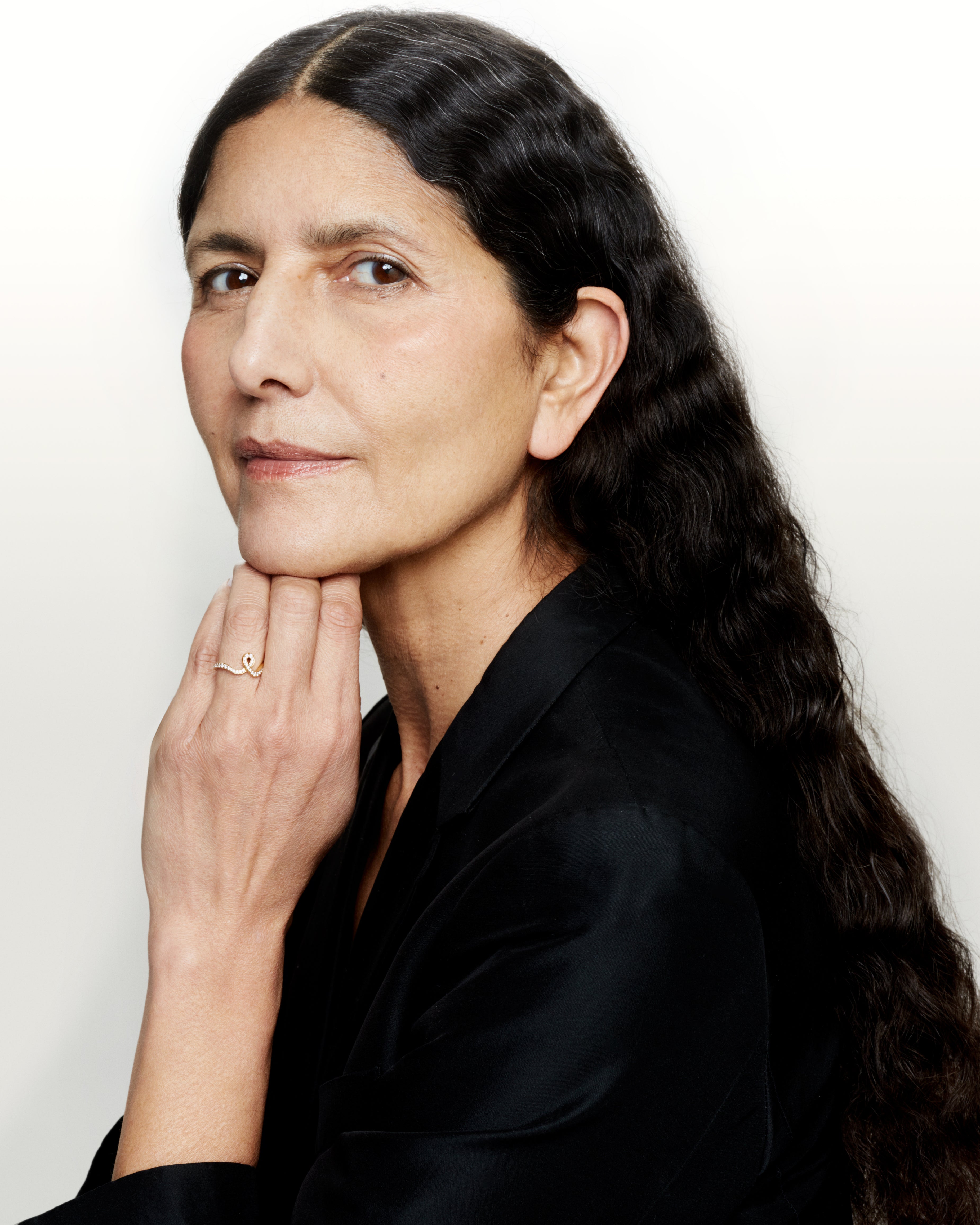 Ribbon of Diamonds ring