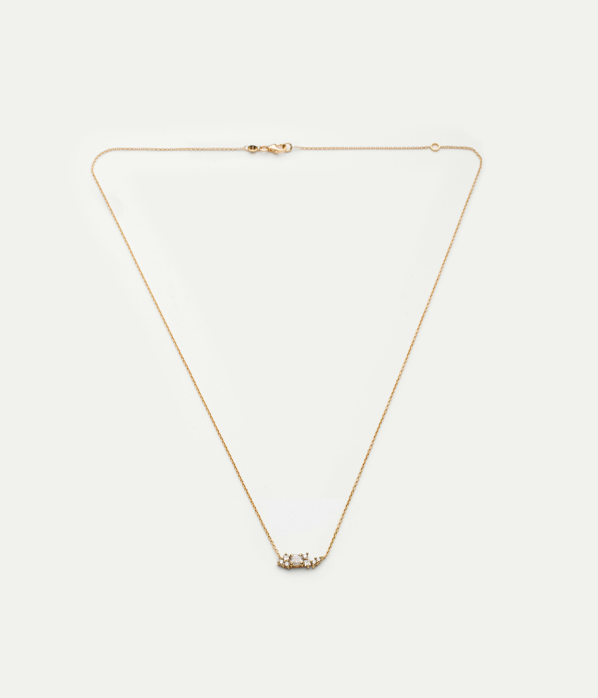 Collier Aurore diamant blanc