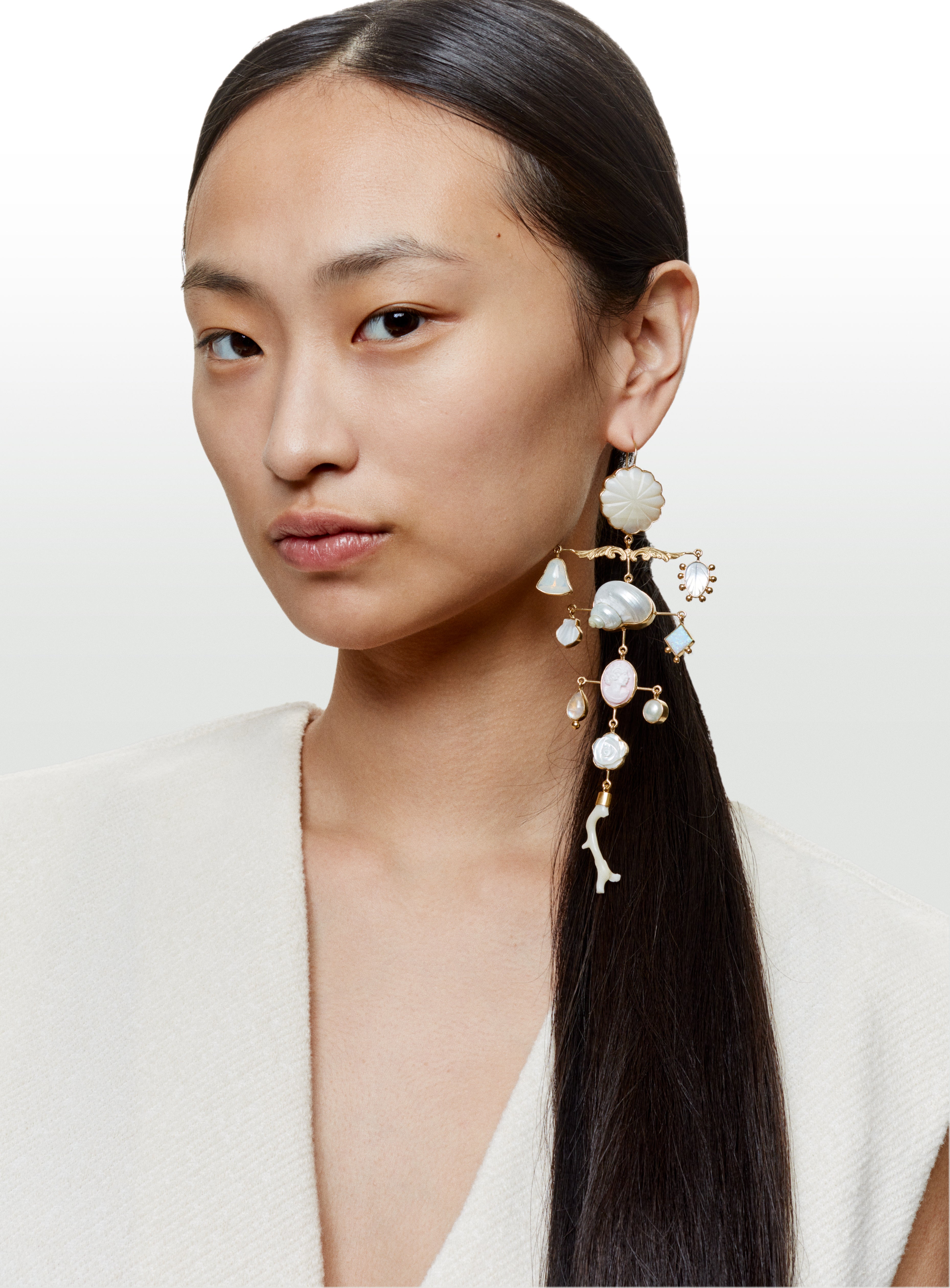 MULTILAYER BALANCE EARRINGS