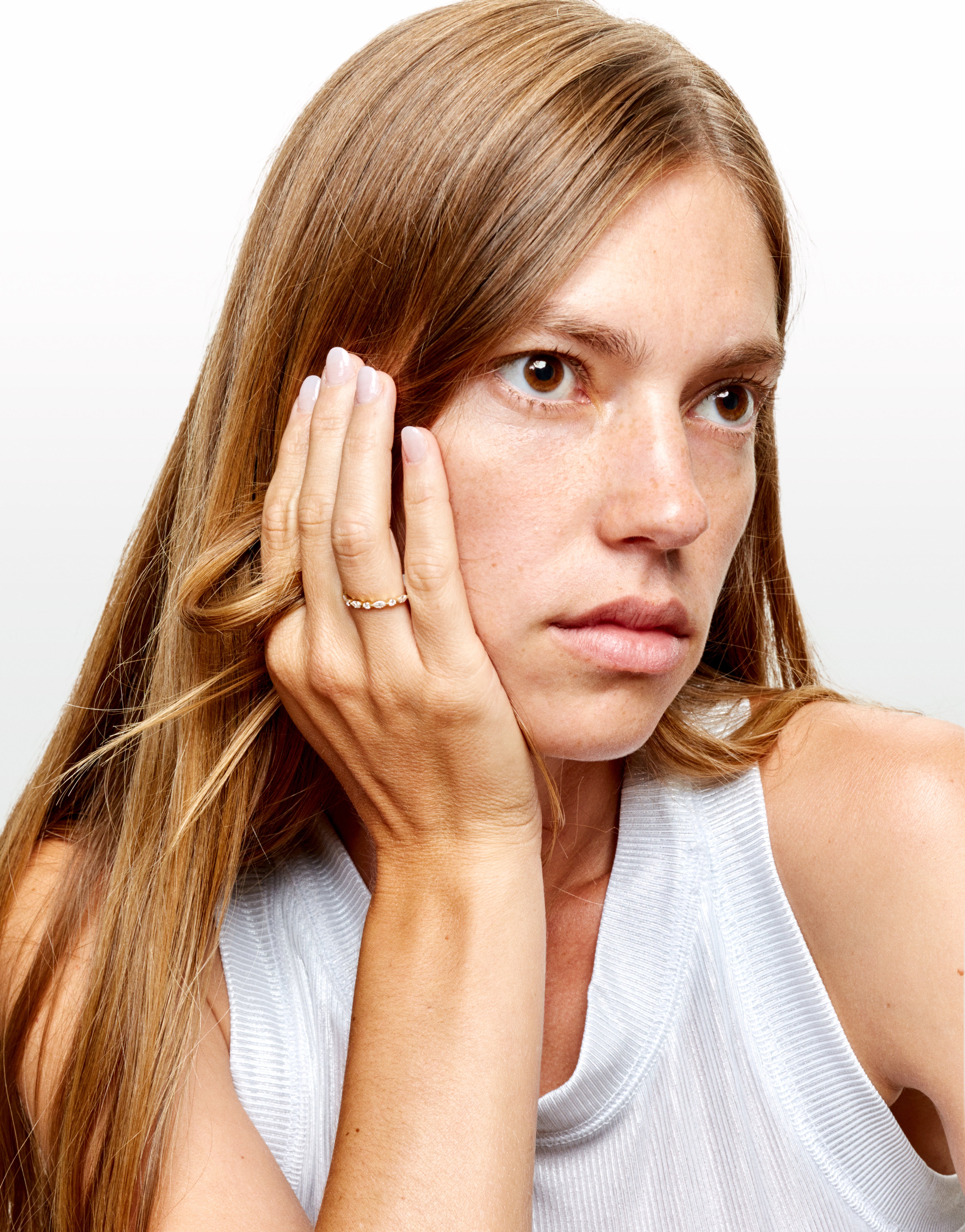 Alliance Marilyn or jaune et diamants