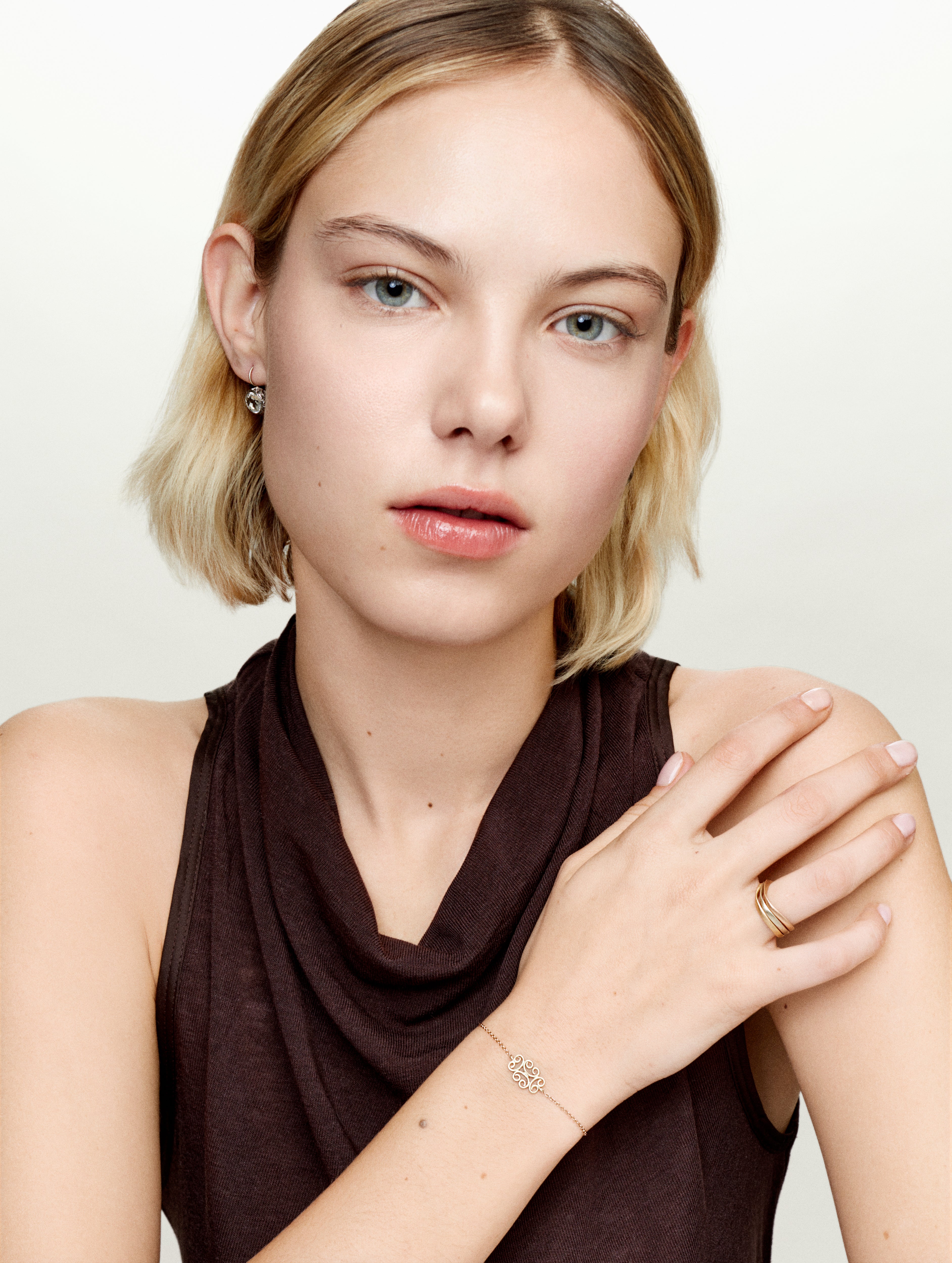 Menina rose gold ring