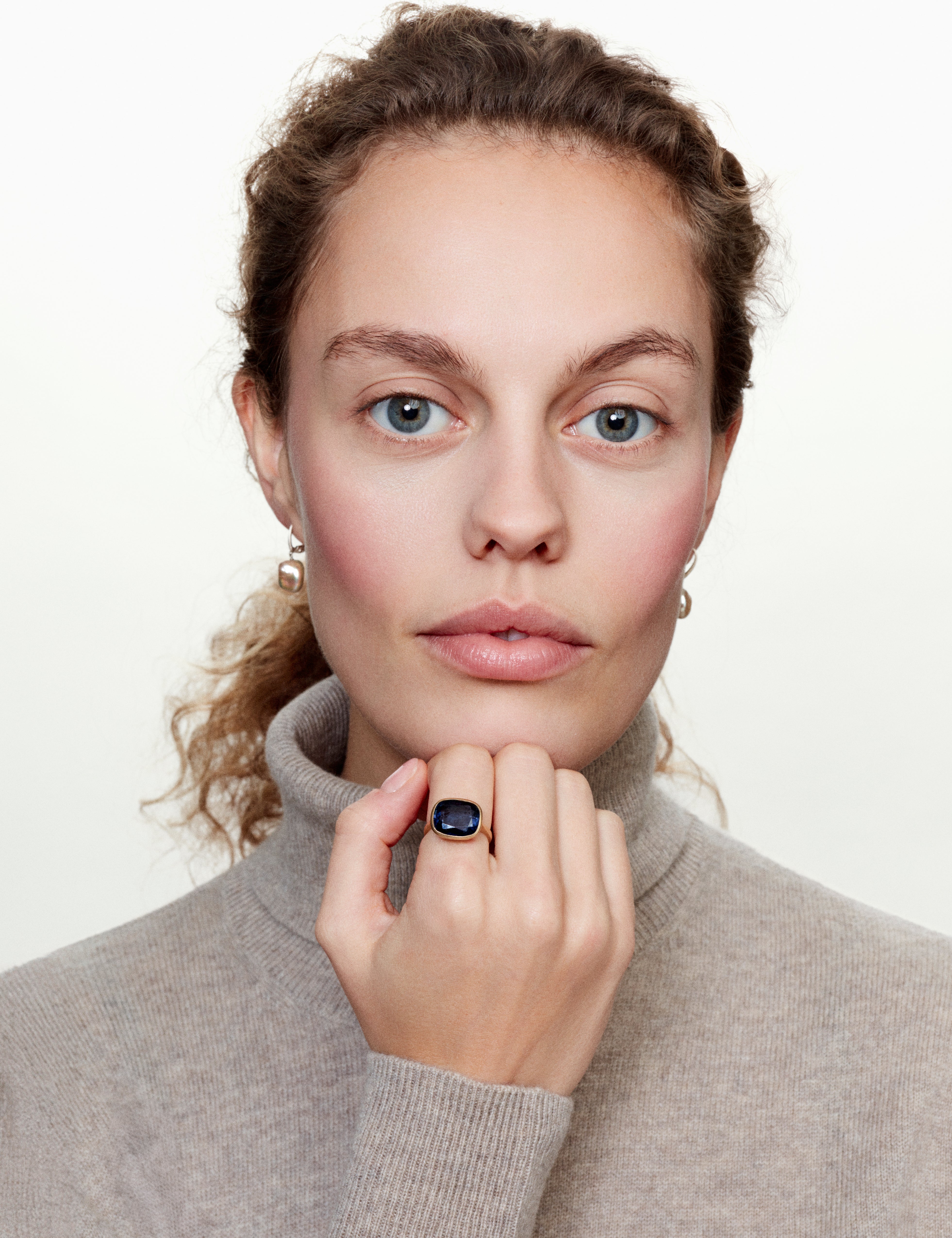 Julia purple tourmaline ring