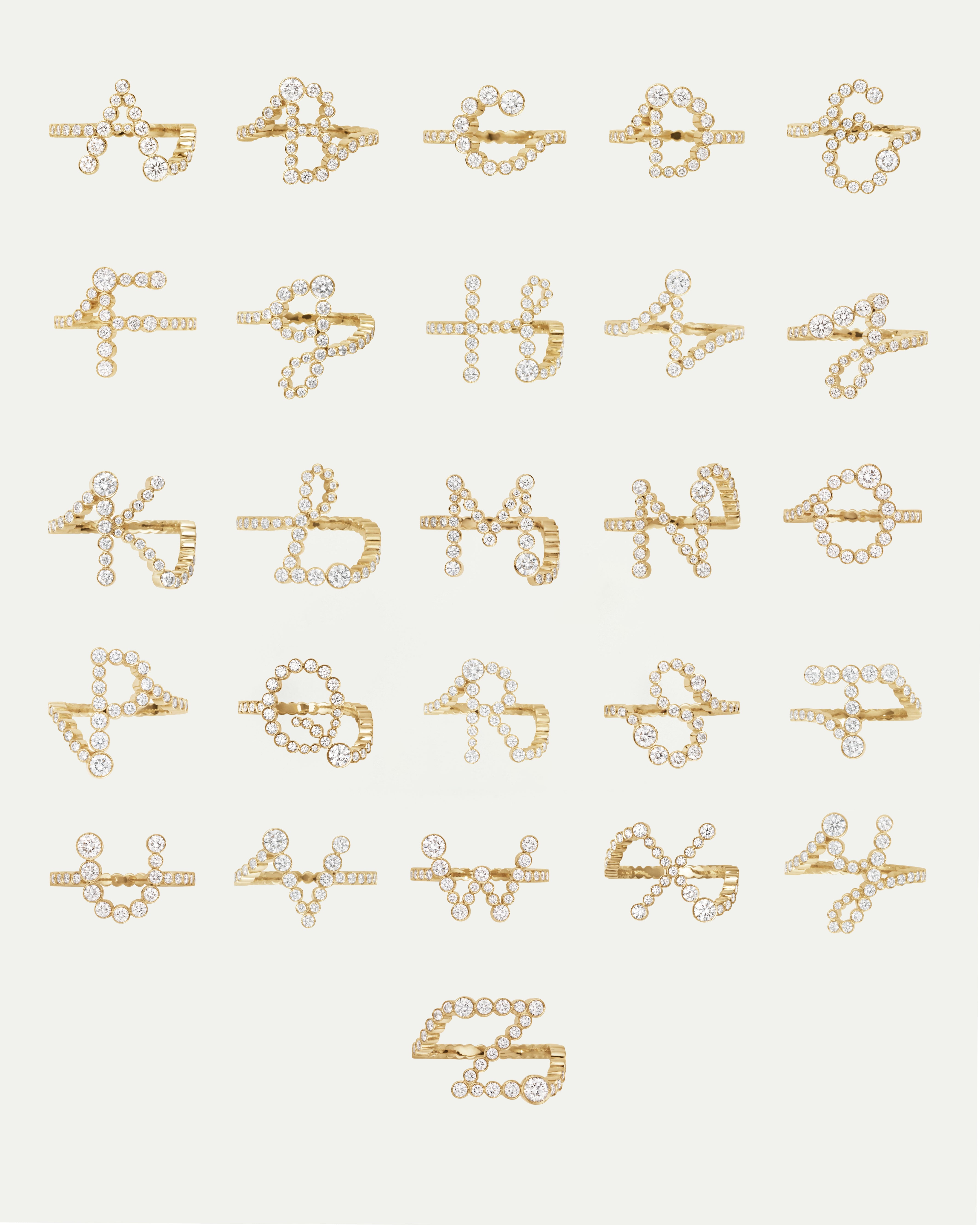 L letter ring