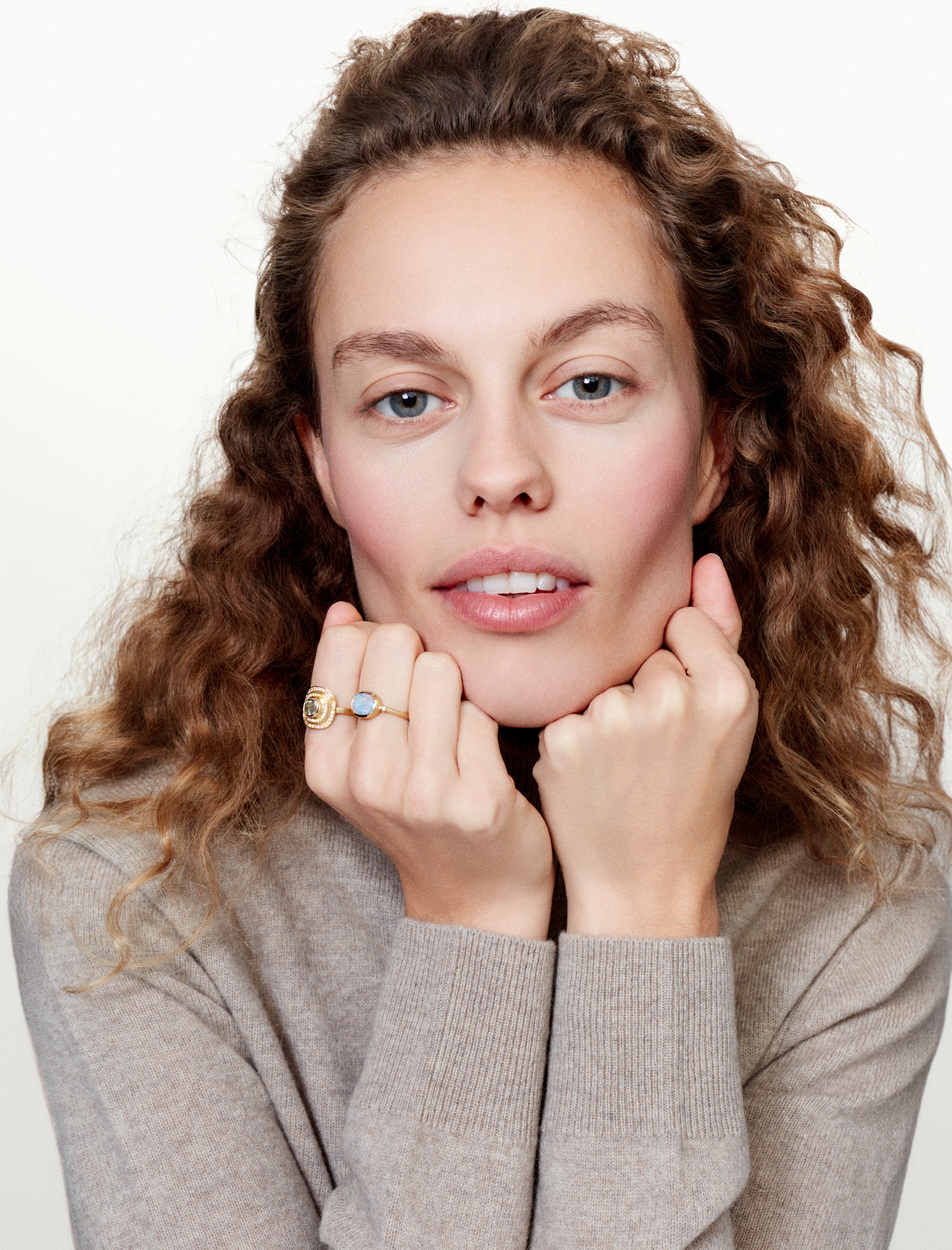 Utopia Spiral diamond ring