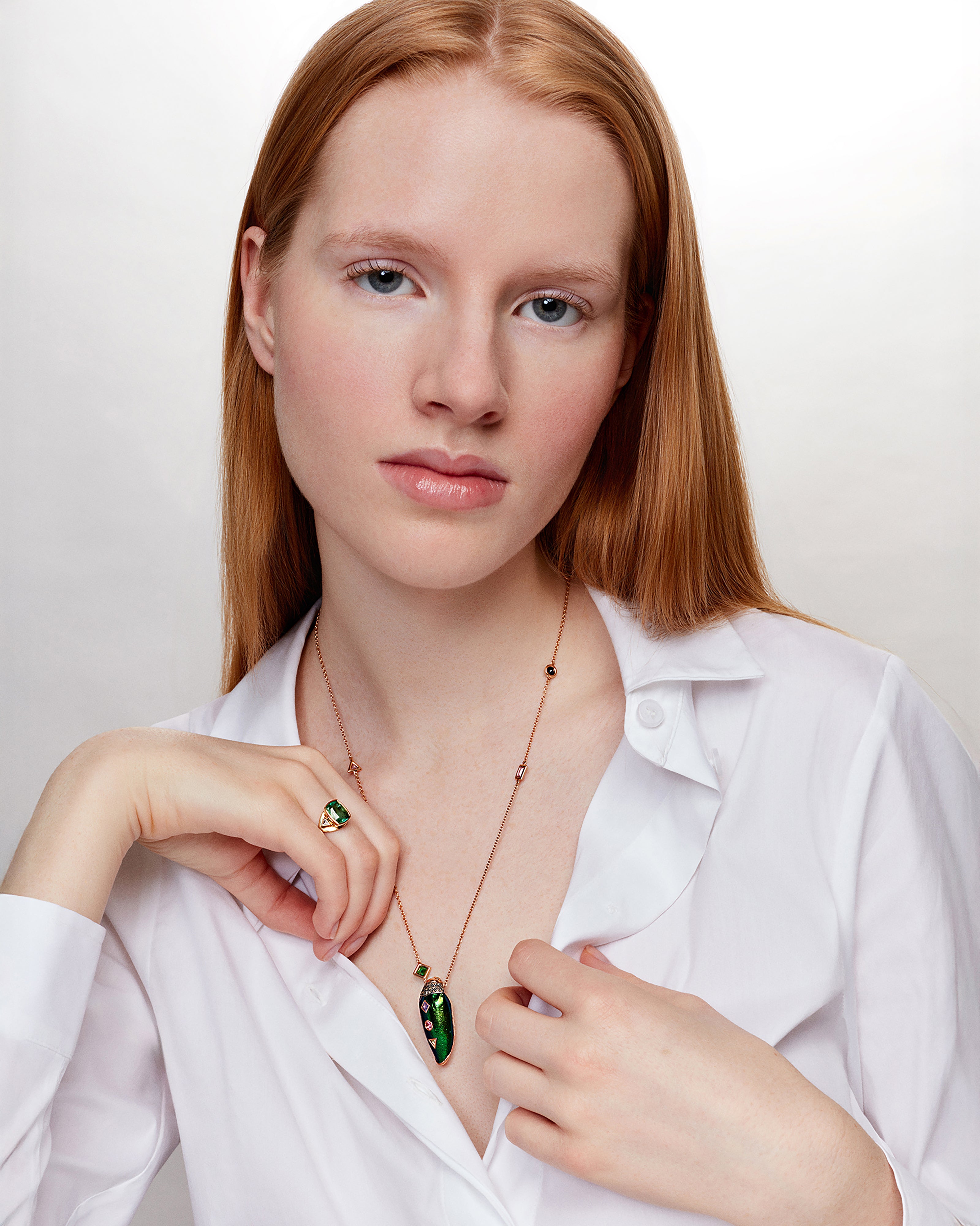 Bague Diamond Eye Tourmaline