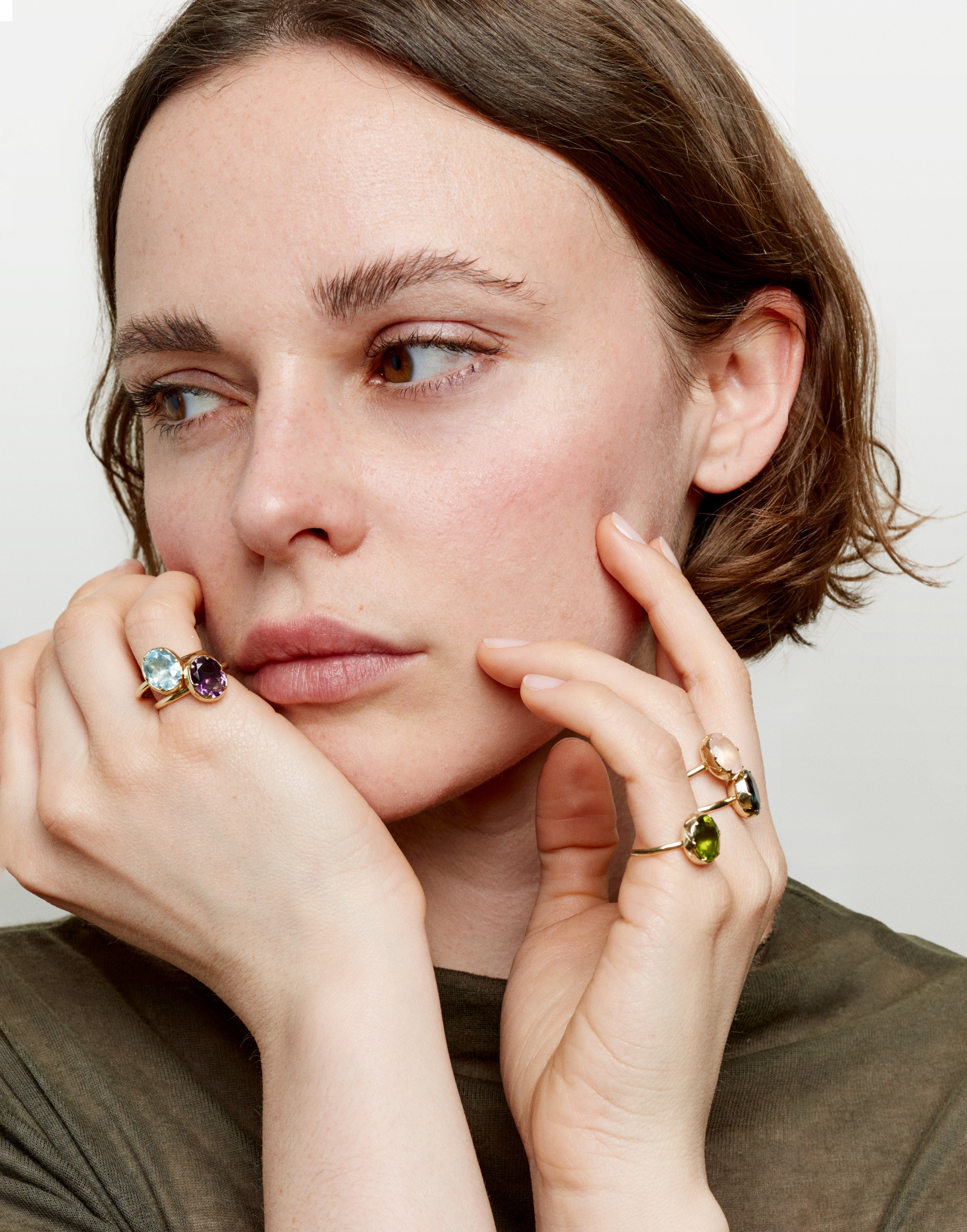 Jelly Dark Amethyst ring