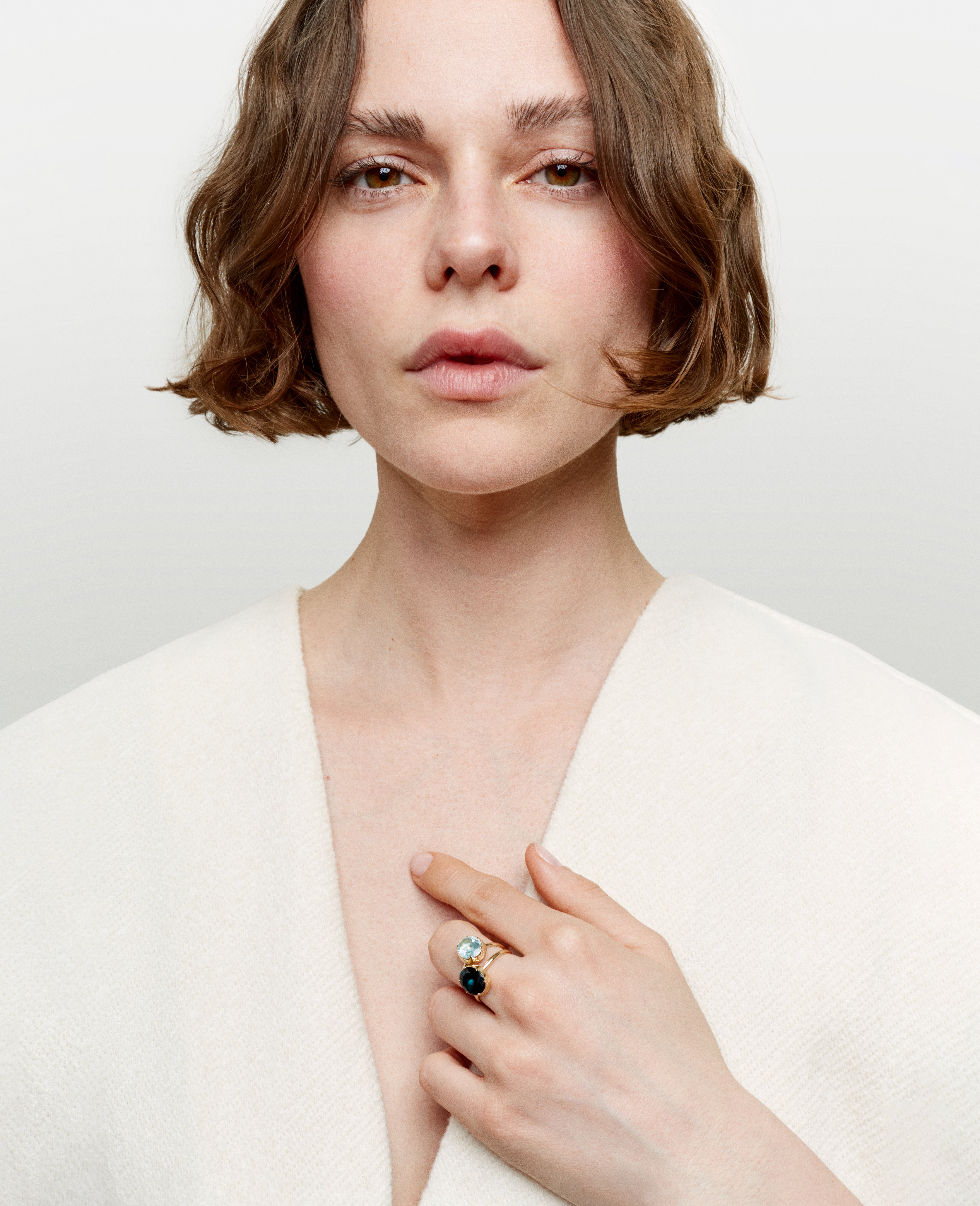 Jelly Blue Topaz ring