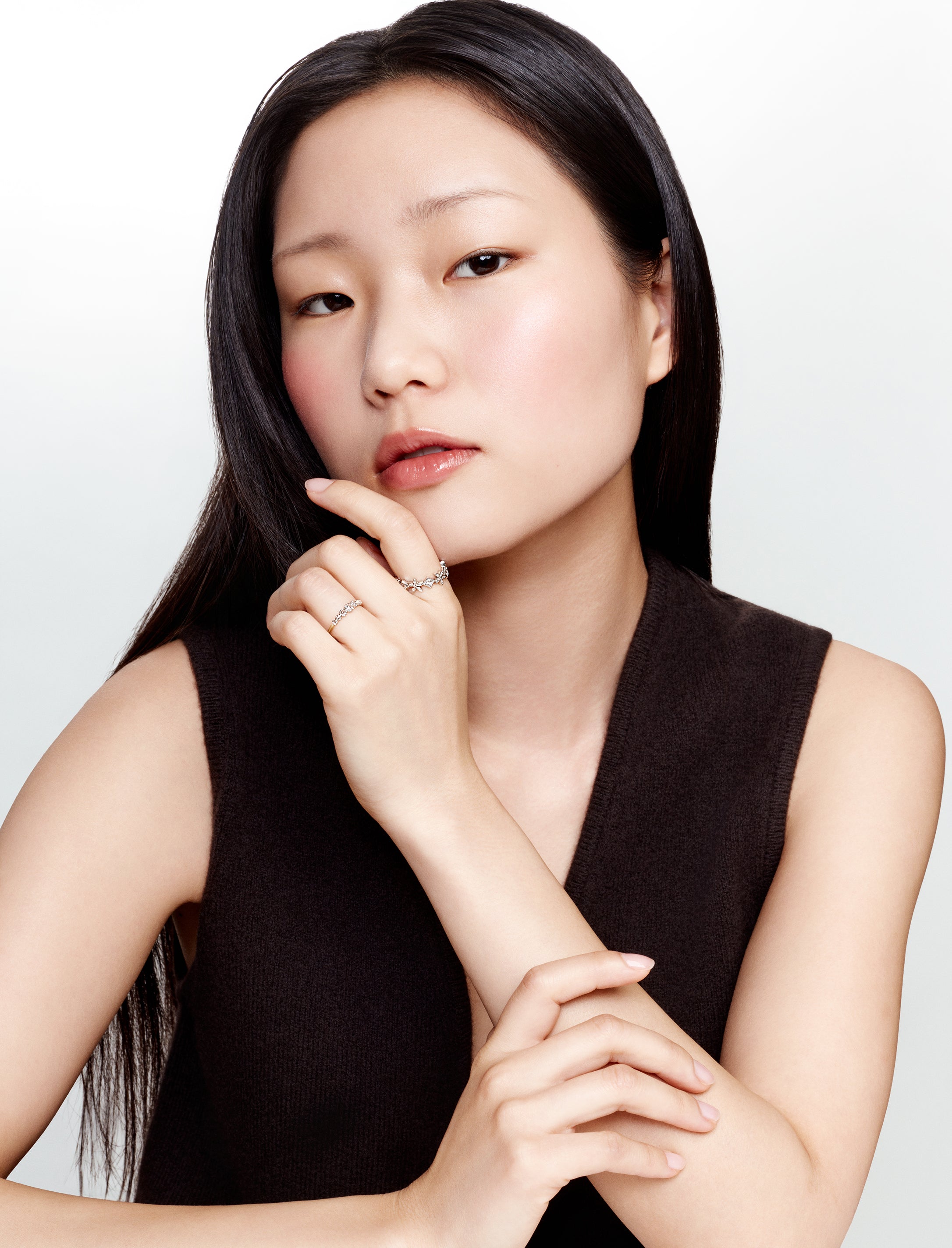 Bague Rosenly or jaune et diamants